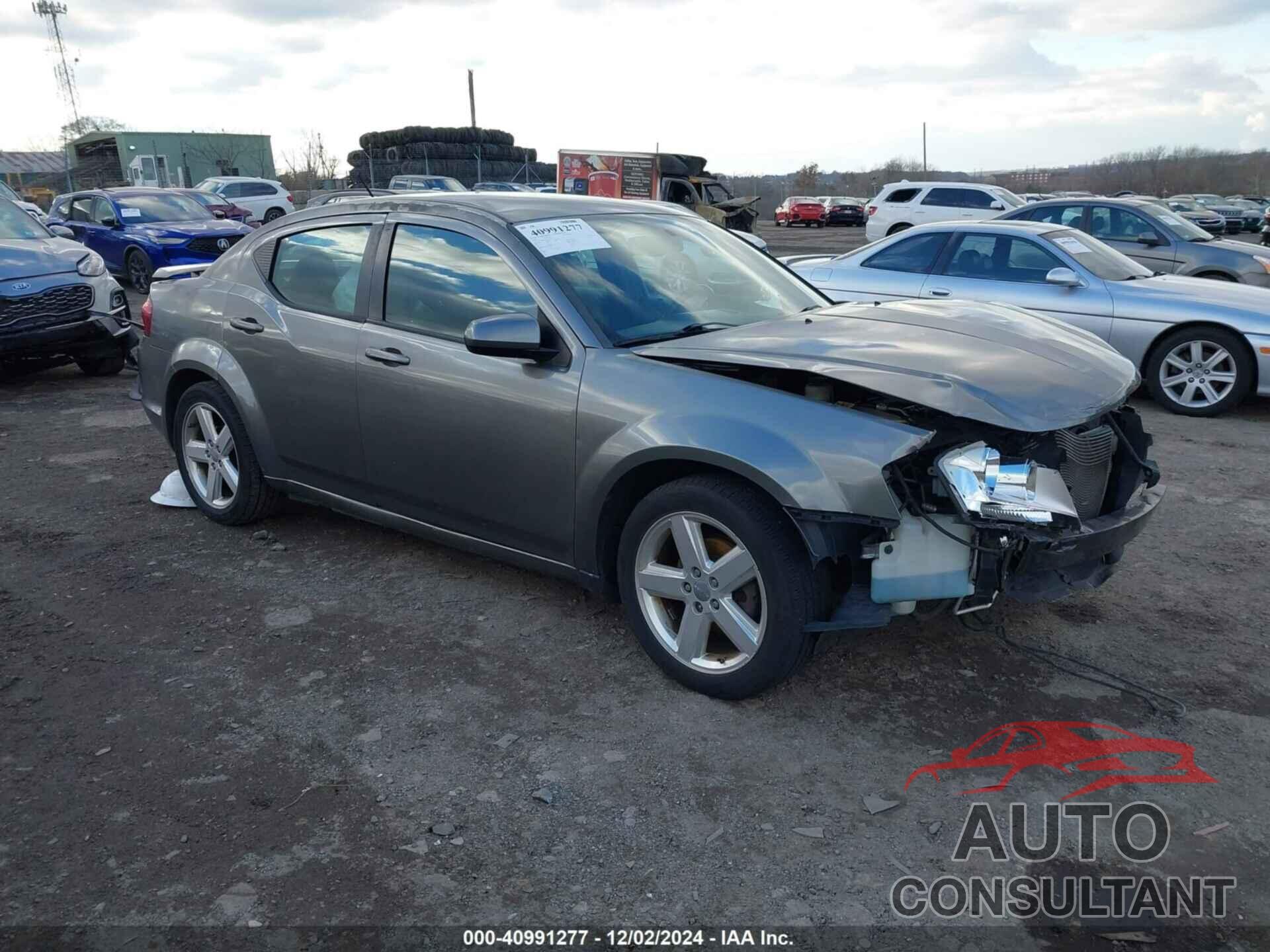 DODGE AVENGER 2012 - 1C3CDZCB1CN312617