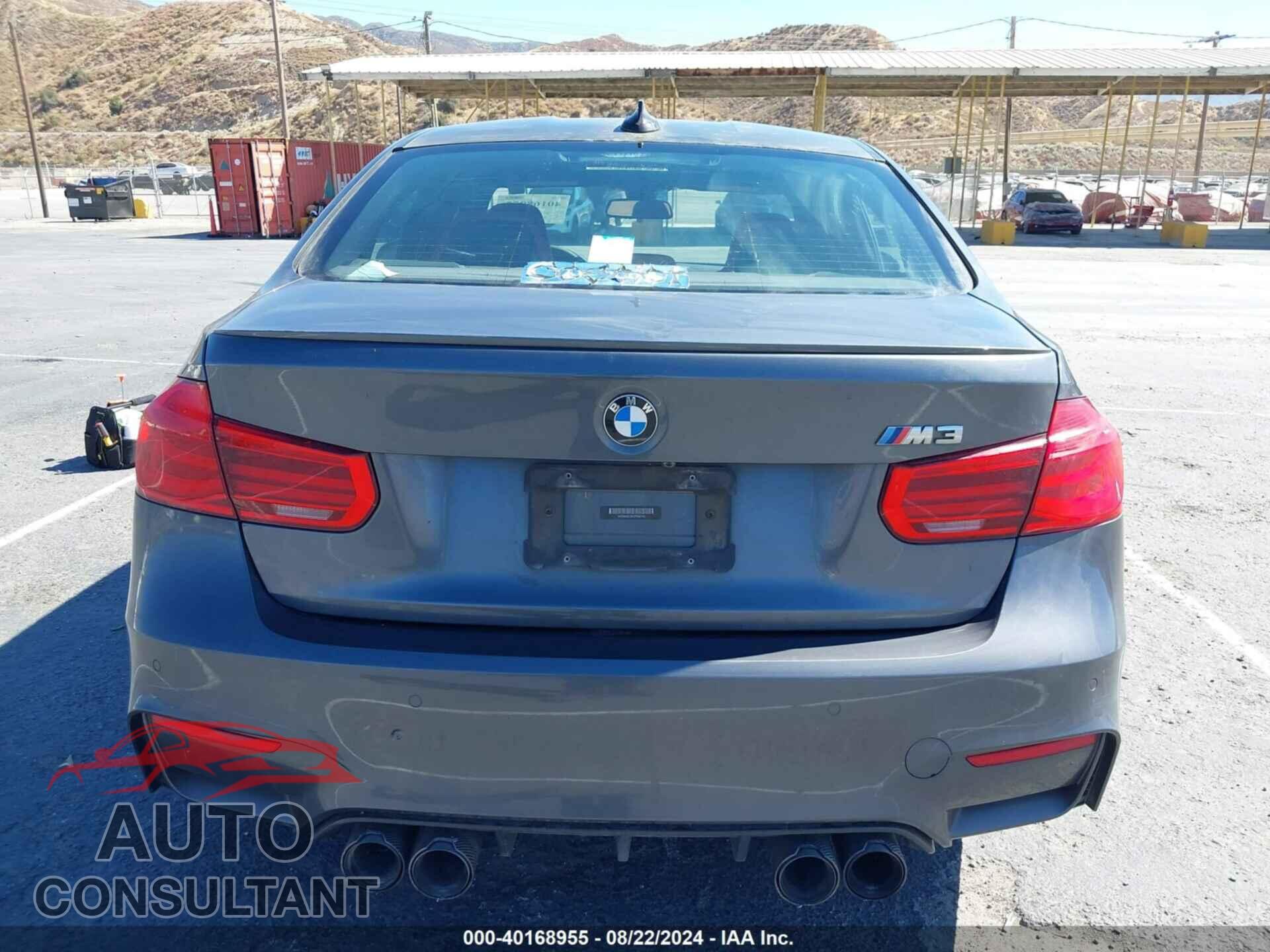BMW M3 2016 - WBS8M9C56GP966706