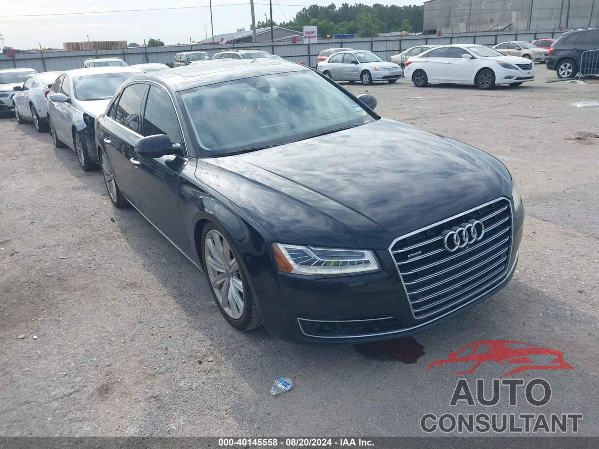 AUDI A8 L 2016 - WAU34AFD4GN003589