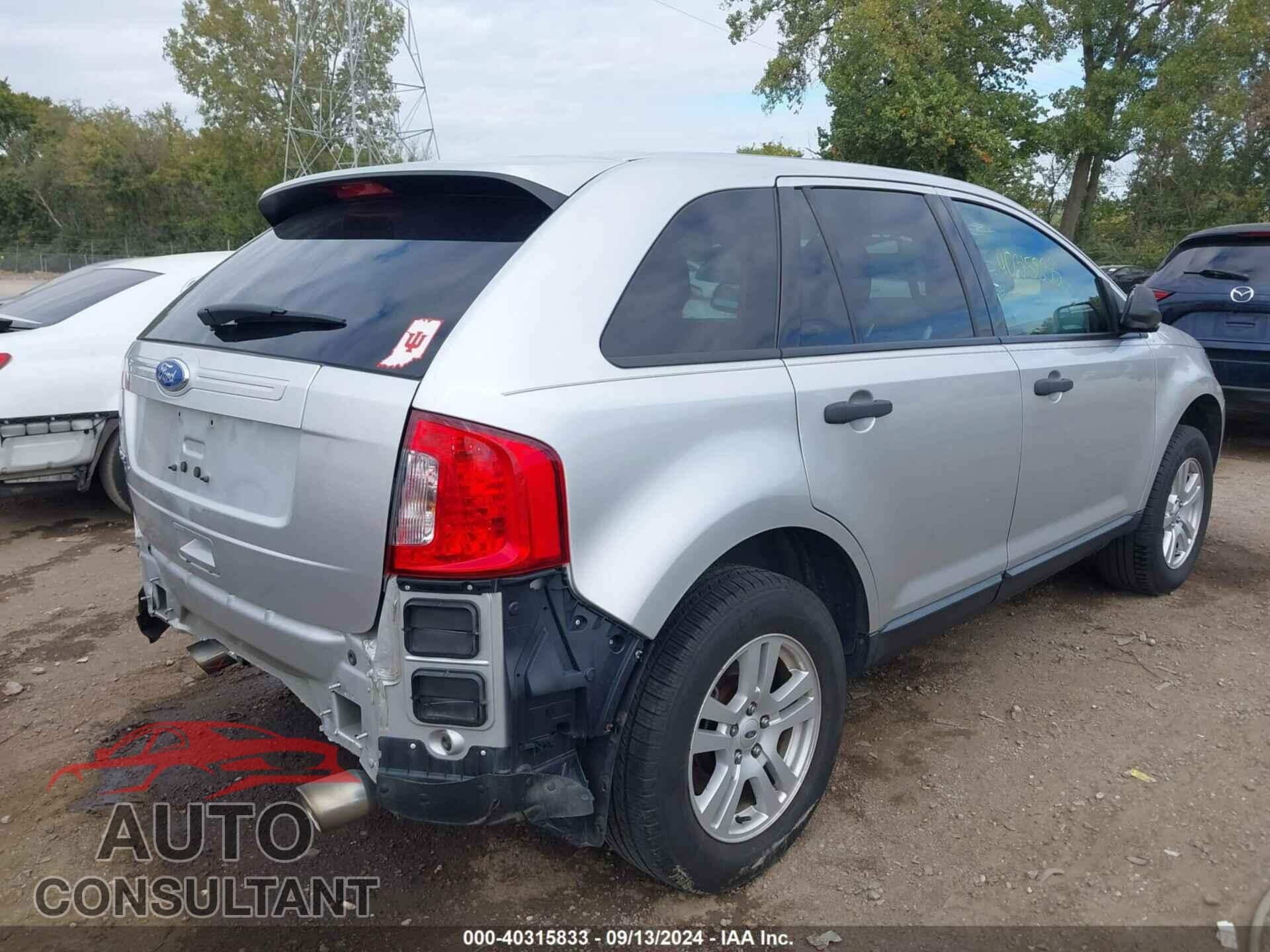 FORD EDGE 2012 - 2FMDK3GC5CBA71979