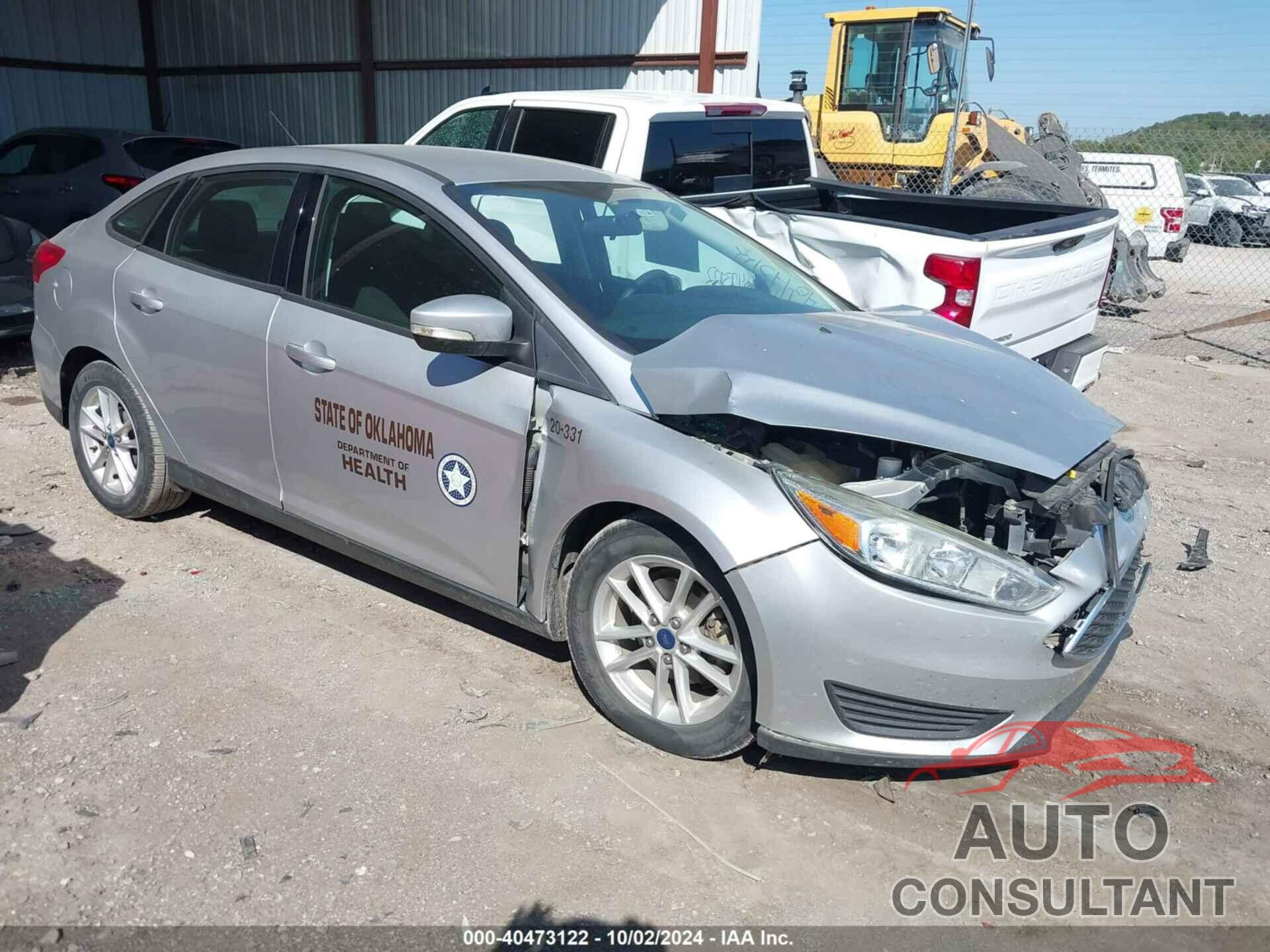 FORD FOCUS 2015 - 1FADP3F24FL343043