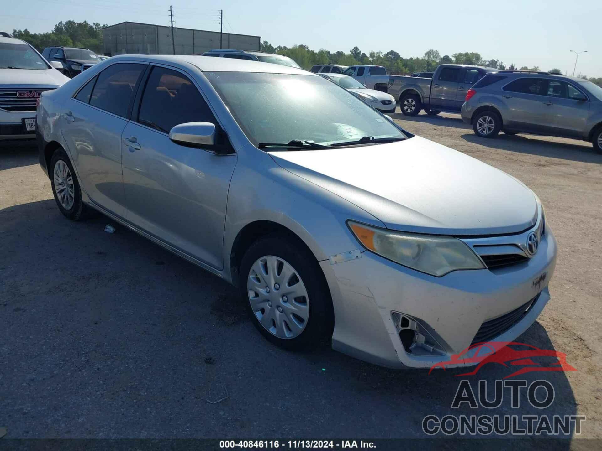 TOYOTA CAMRY 2012 - 4T1BF1FK9CU042066