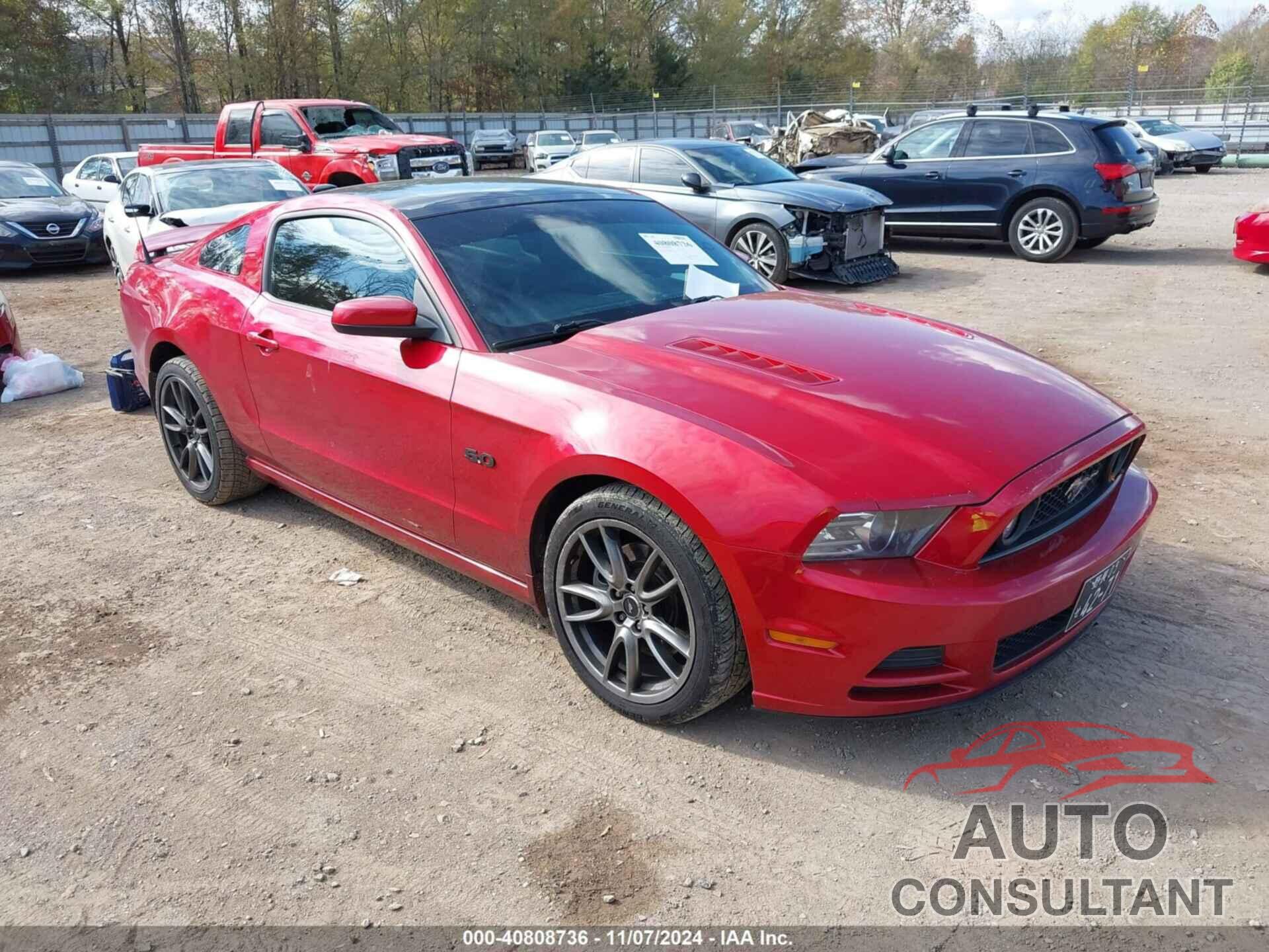 FORD MUSTANG 2013 - 1ZVBP8CF7D5240669