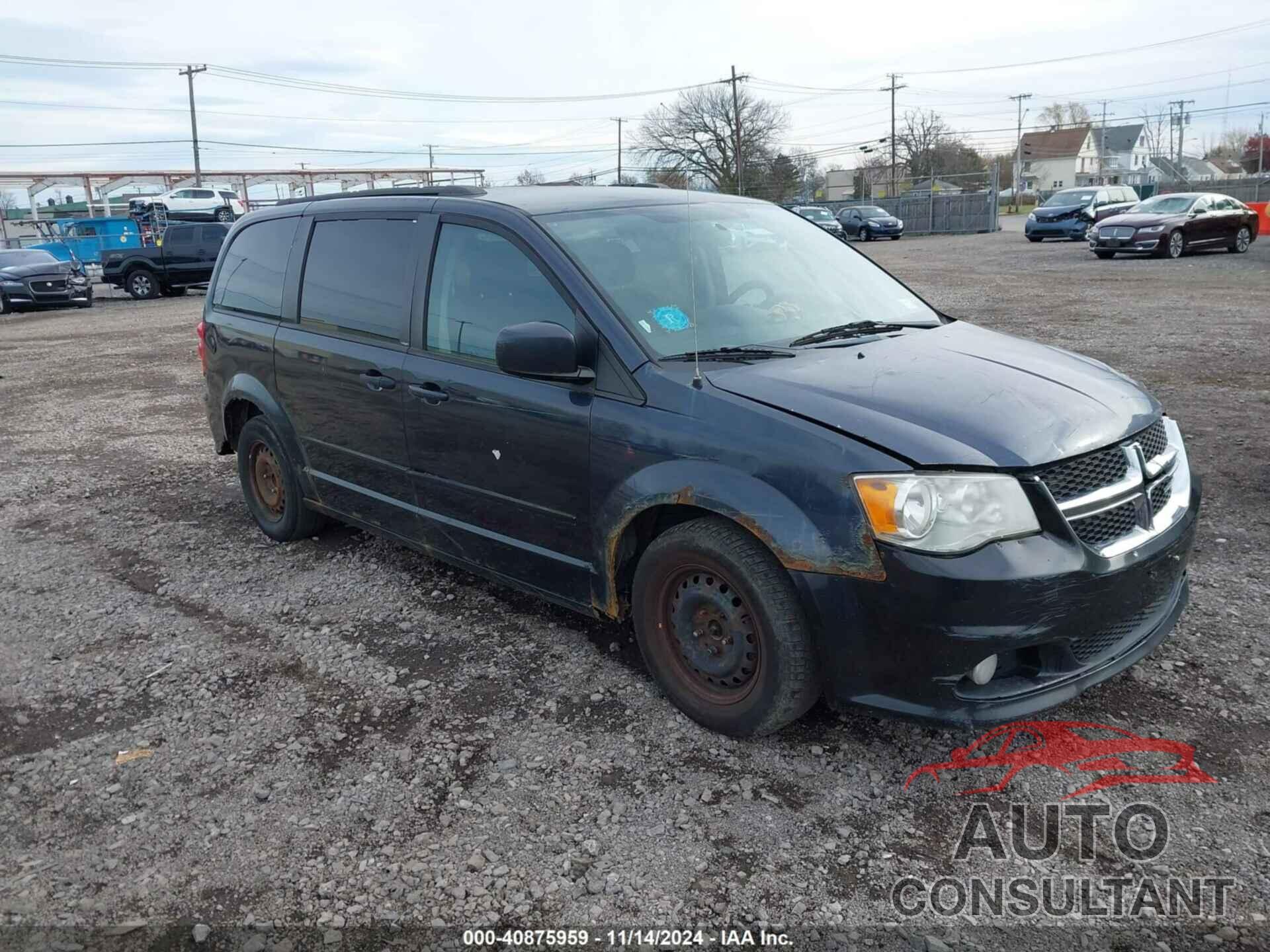 DODGE GRAND CARAVAN 2013 - 2C4RDGCG8DR591669