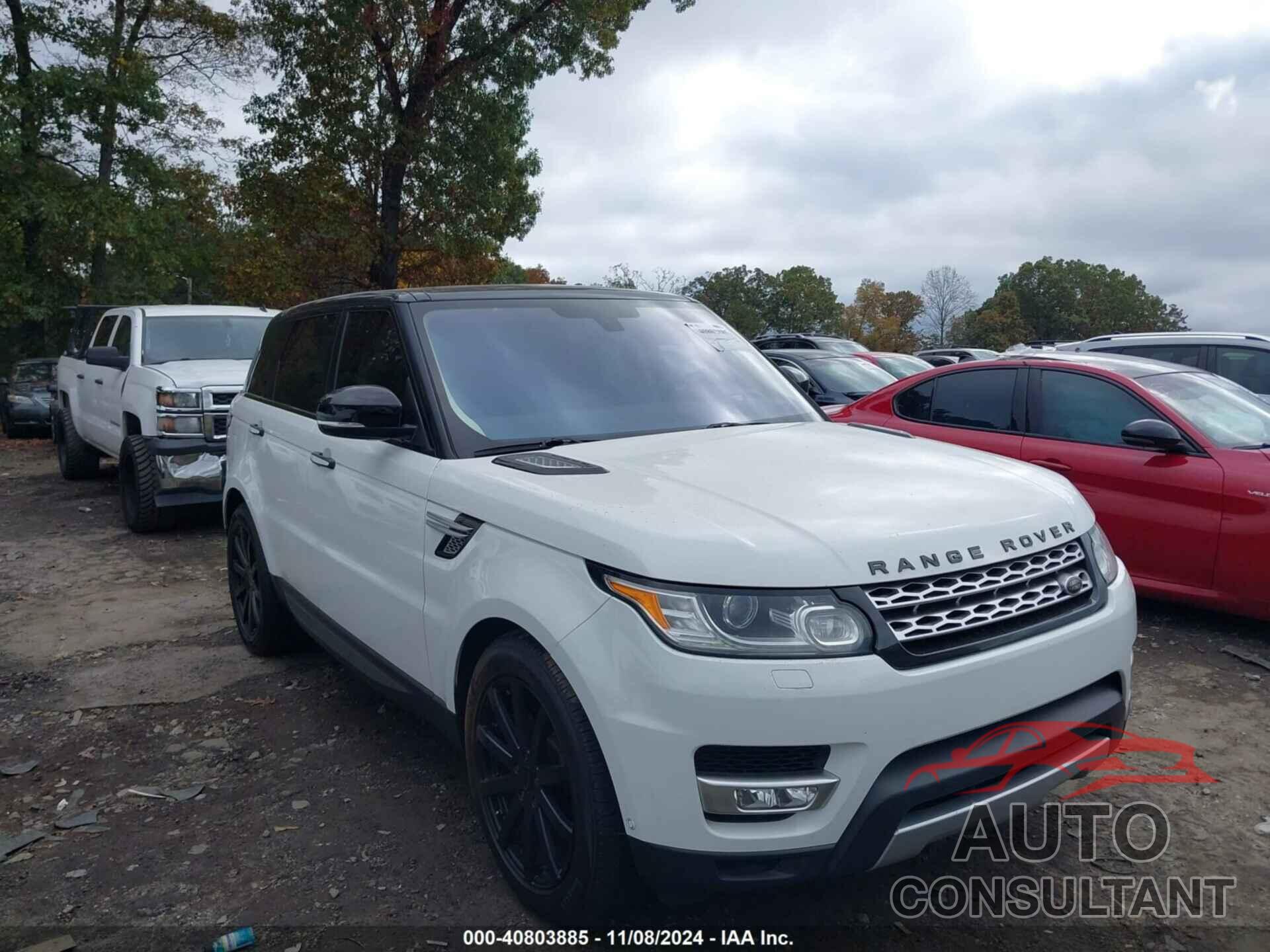 LAND ROVER RANGE ROVER SPORT 2016 - SALWR2VF4GA573621