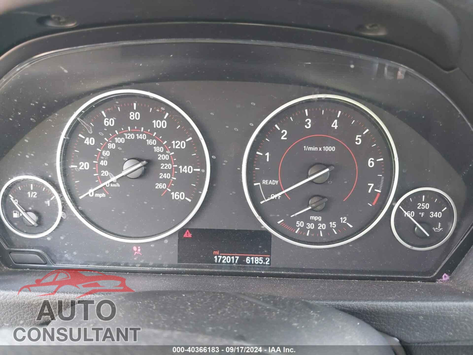BMW 328I 2016 - WBA8E3G52GNU01292