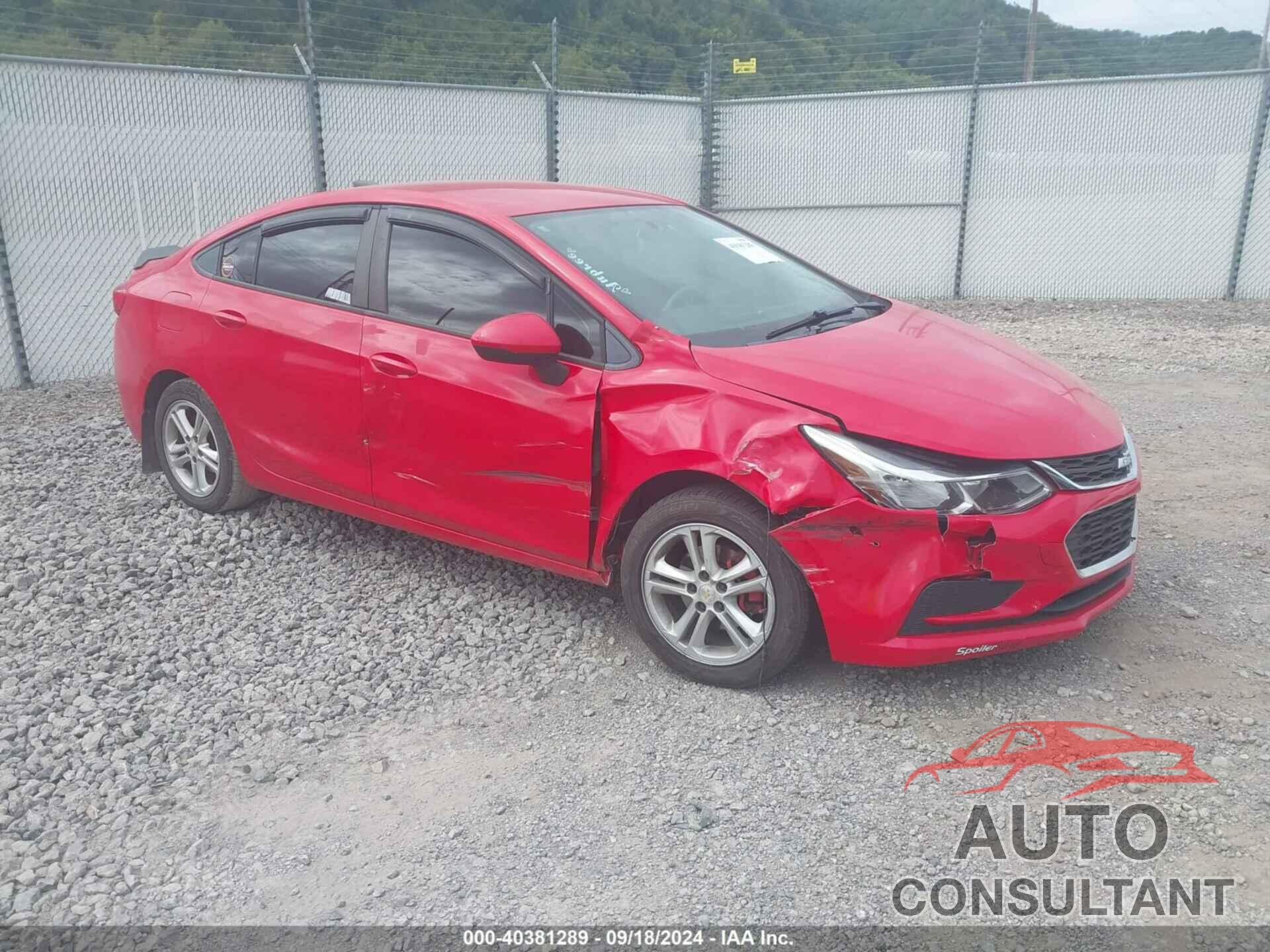 CHEVROLET CRUZE 2018 - 1G1BB5SM9J7170200