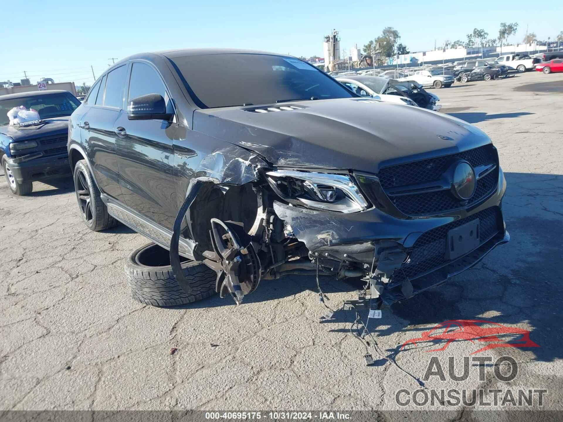 MERCEDES-BENZ AMG GLE 43 COUPE 2019 - 4JGED6EBXKA137818