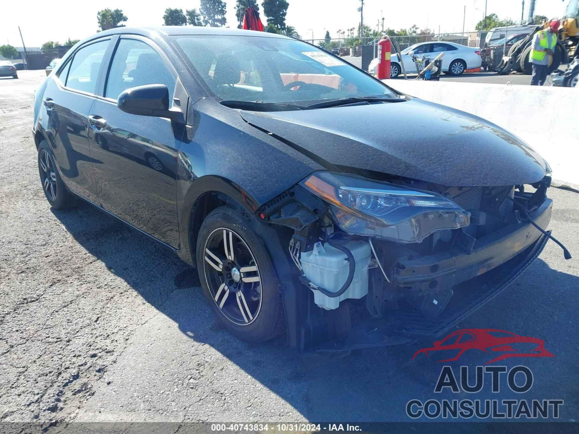 TOYOTA COROLLA 2018 - 2T1BURHE5JC985033
