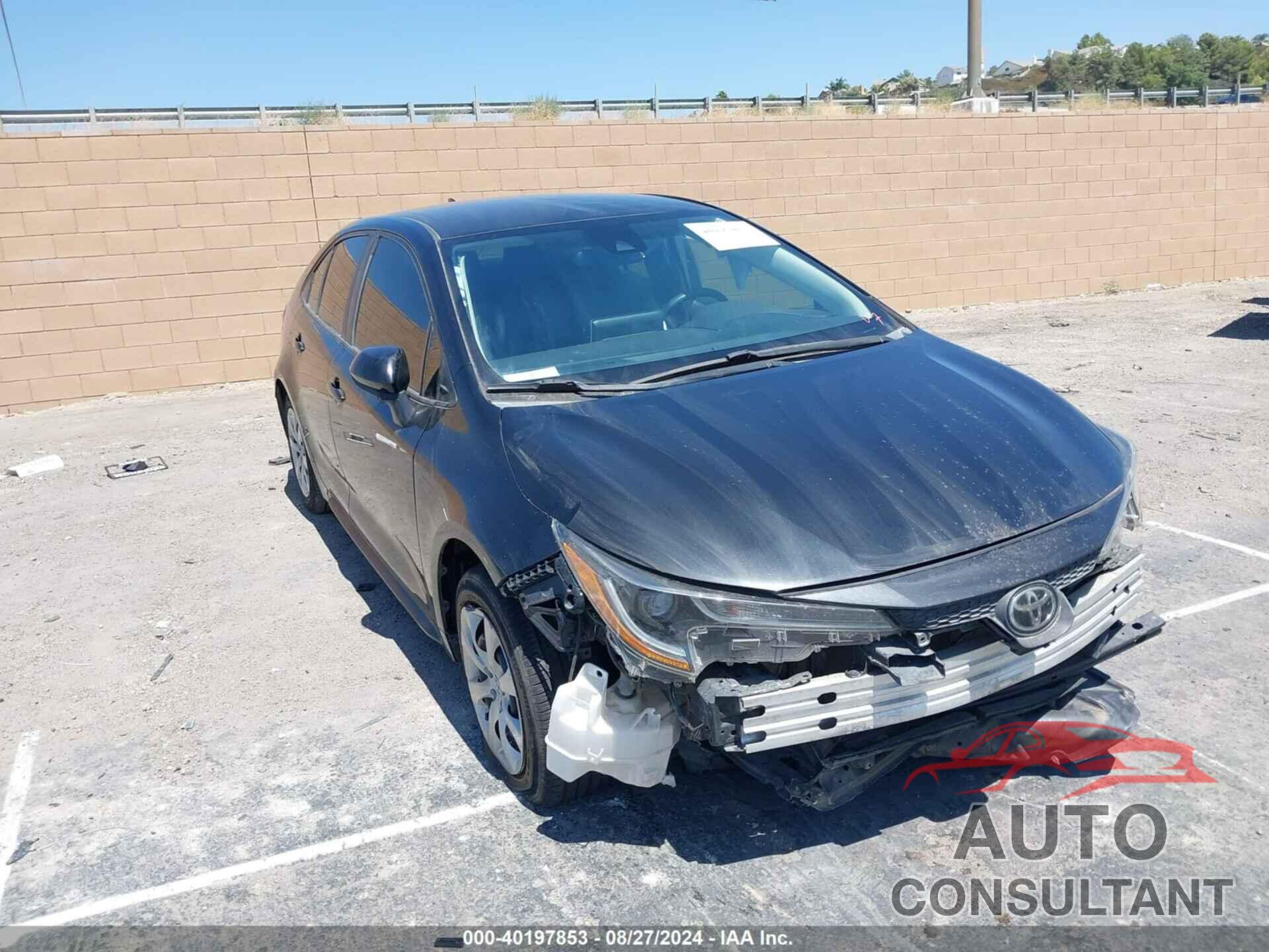 TOYOTA COROLLA 2020 - 5YFEPRAE8LP057573