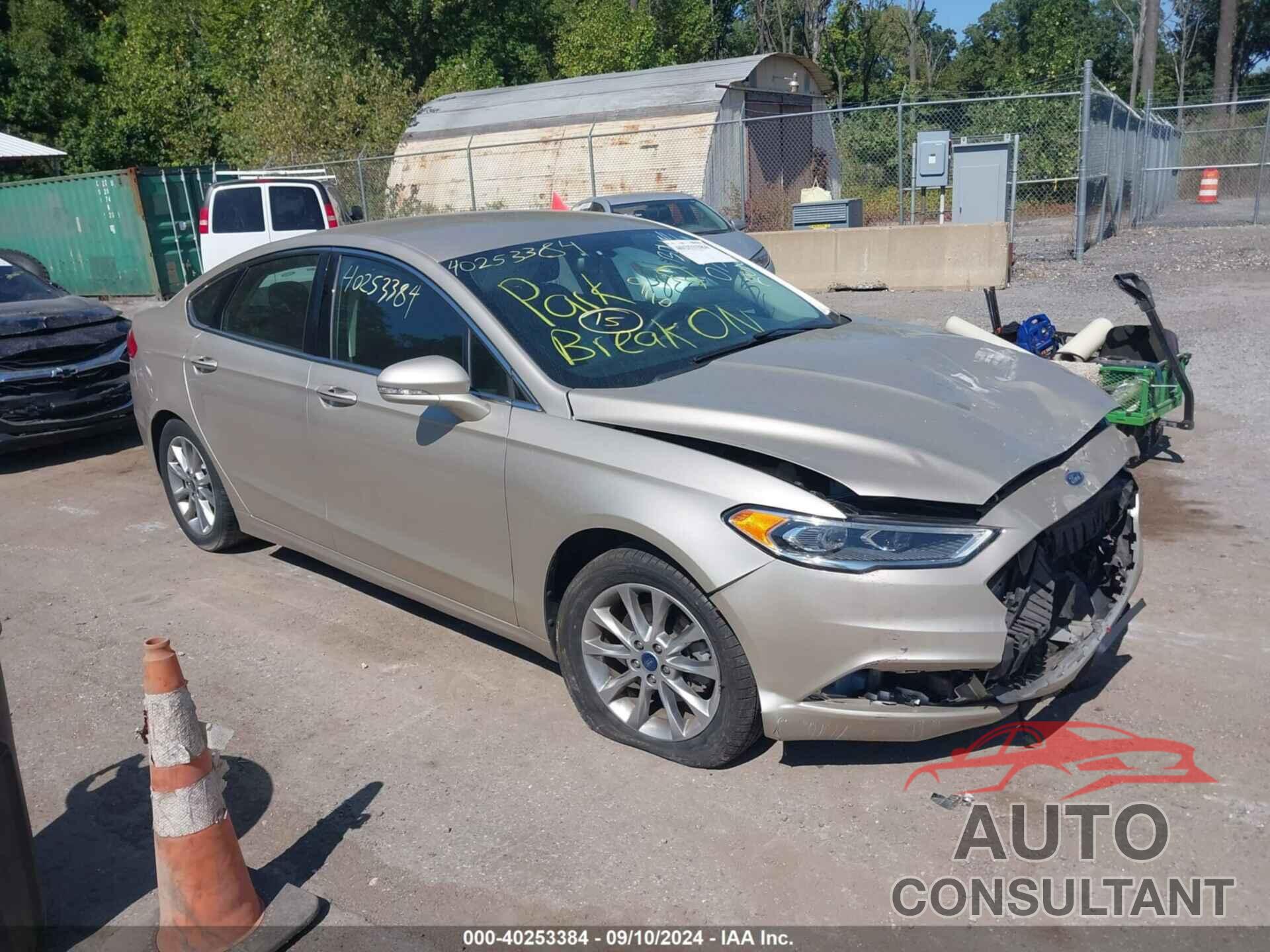 FORD FUSION 2017 - 3FA6P0HD2HR270751