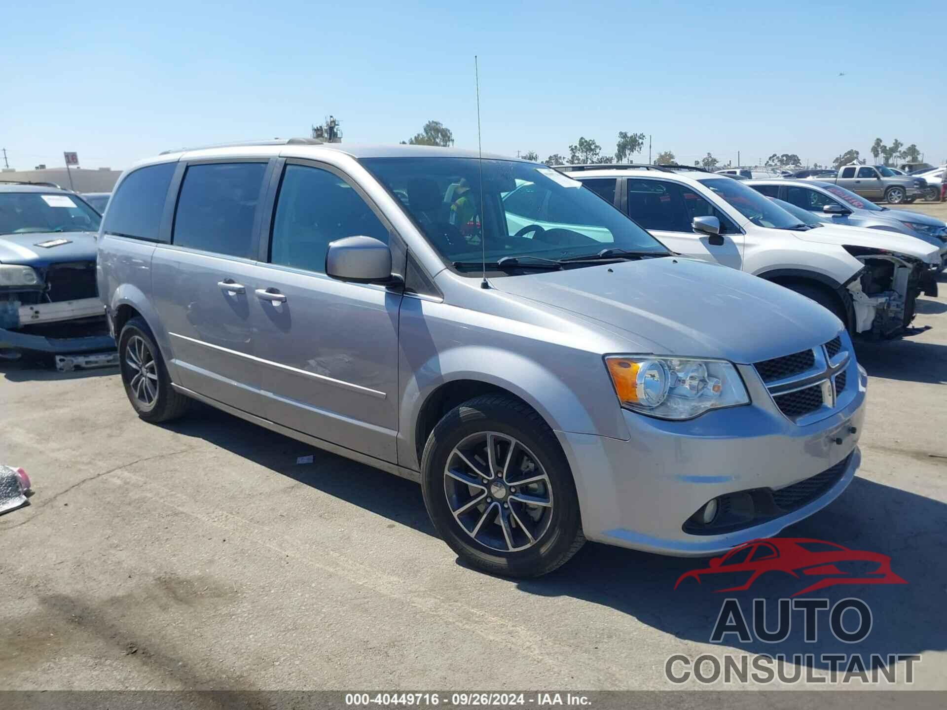 DODGE GRAND CARAVAN 2017 - 2C4RDGCG8HR685752