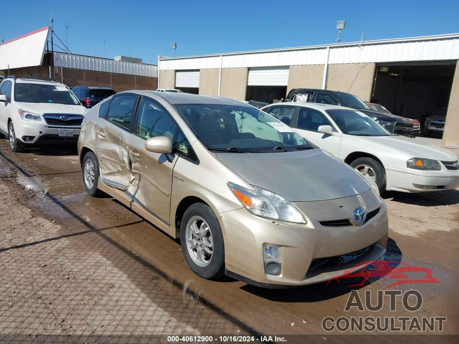 TOYOTA PRIUS 2010 - JTDKN3DU9A0165099