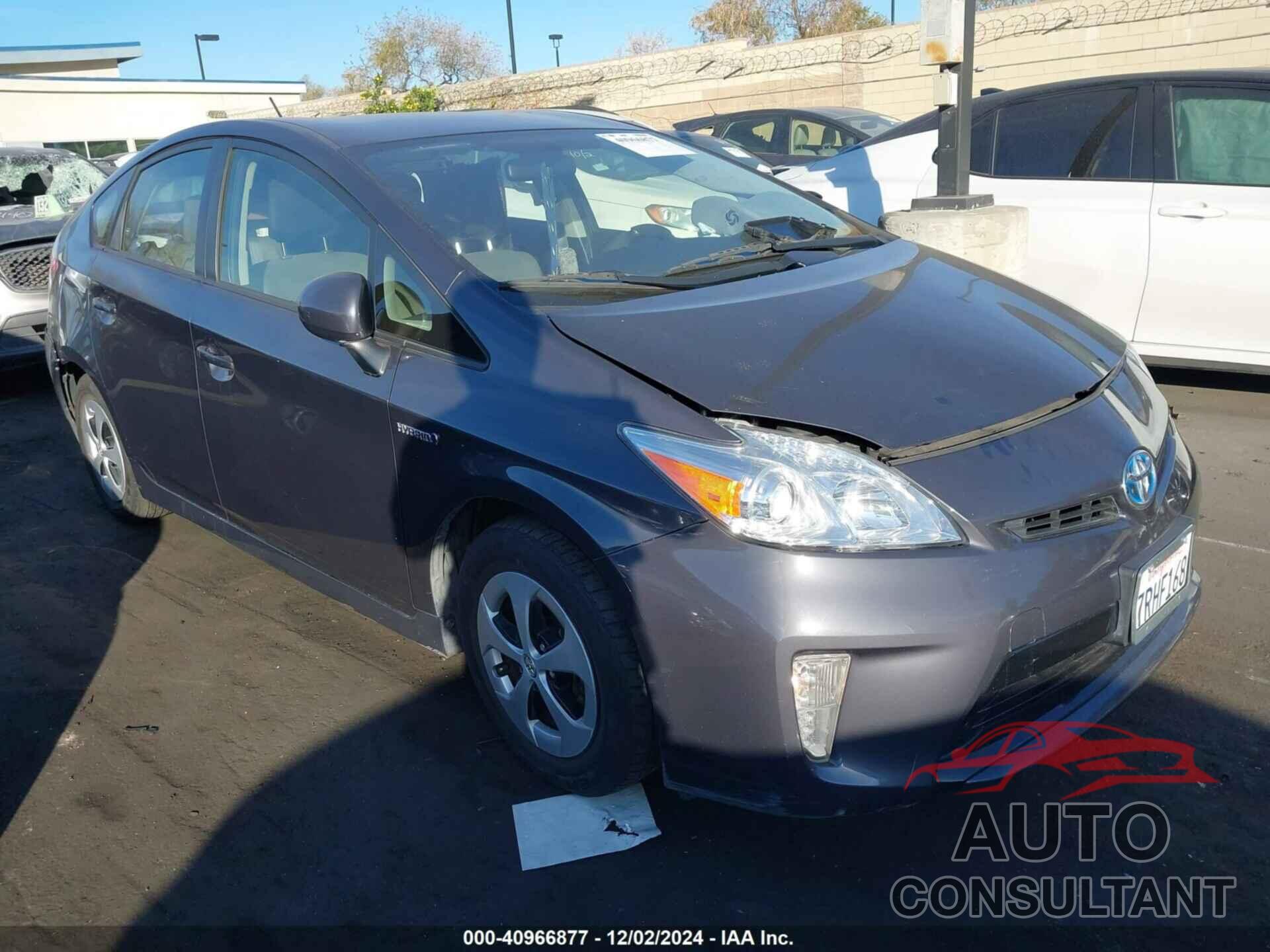 TOYOTA PRIUS 2015 - JTDKN3DU6F1997467