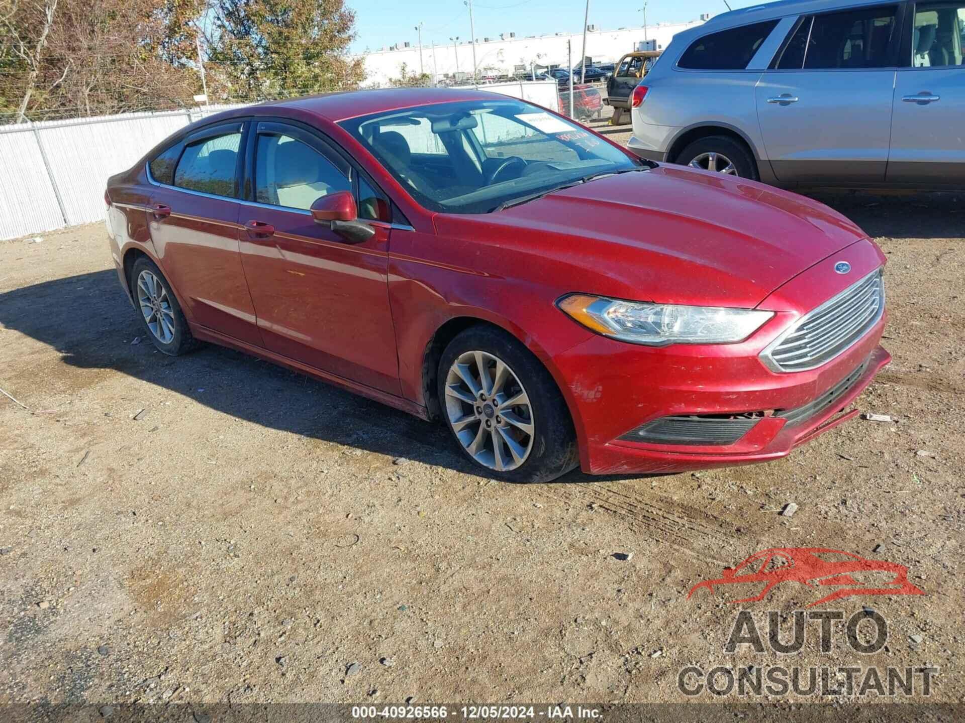 FORD FUSION 2017 - 3FA6P0HD1HR166204