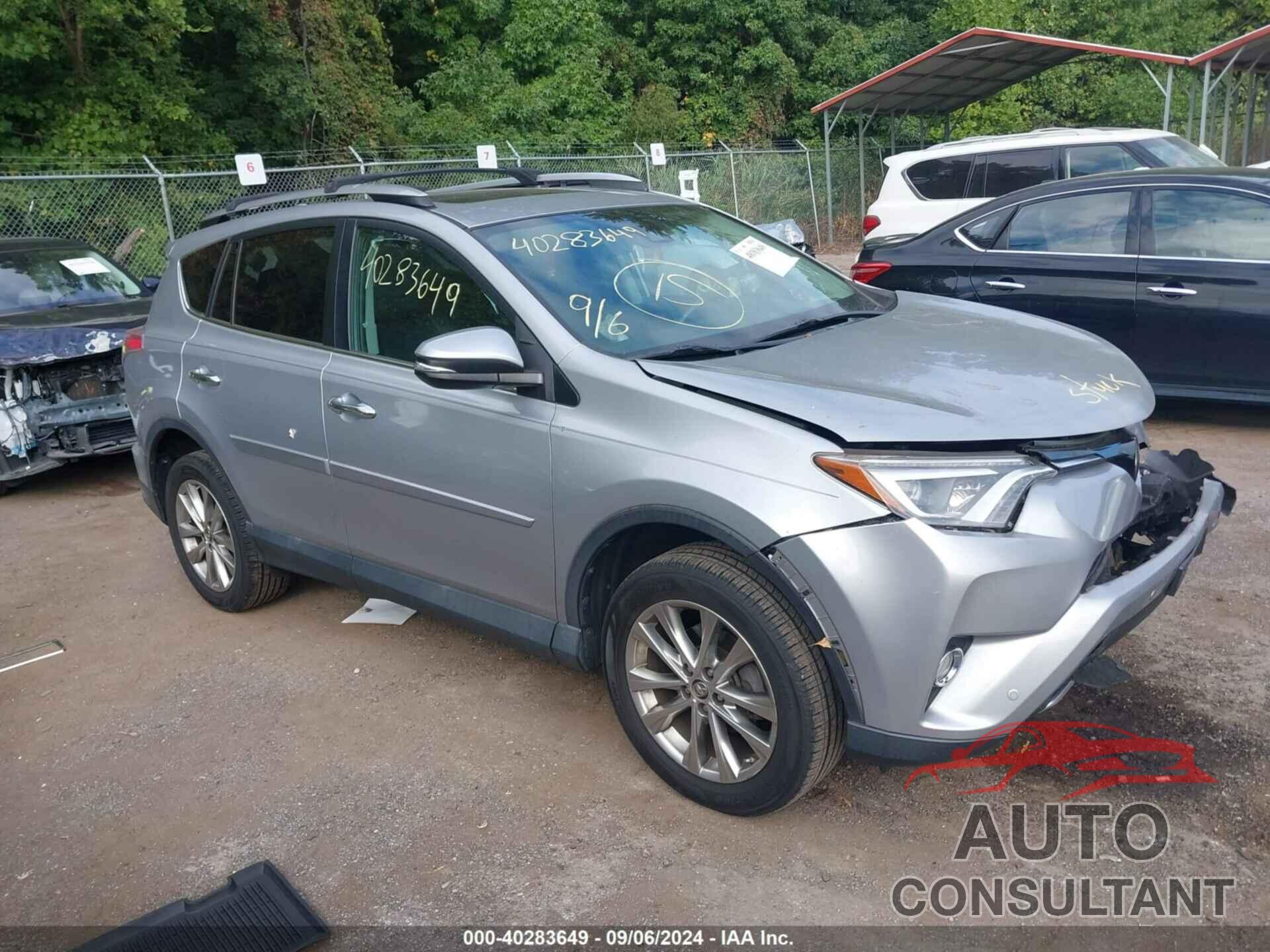 TOYOTA RAV4 2017 - 2T3DFREV7HW583621