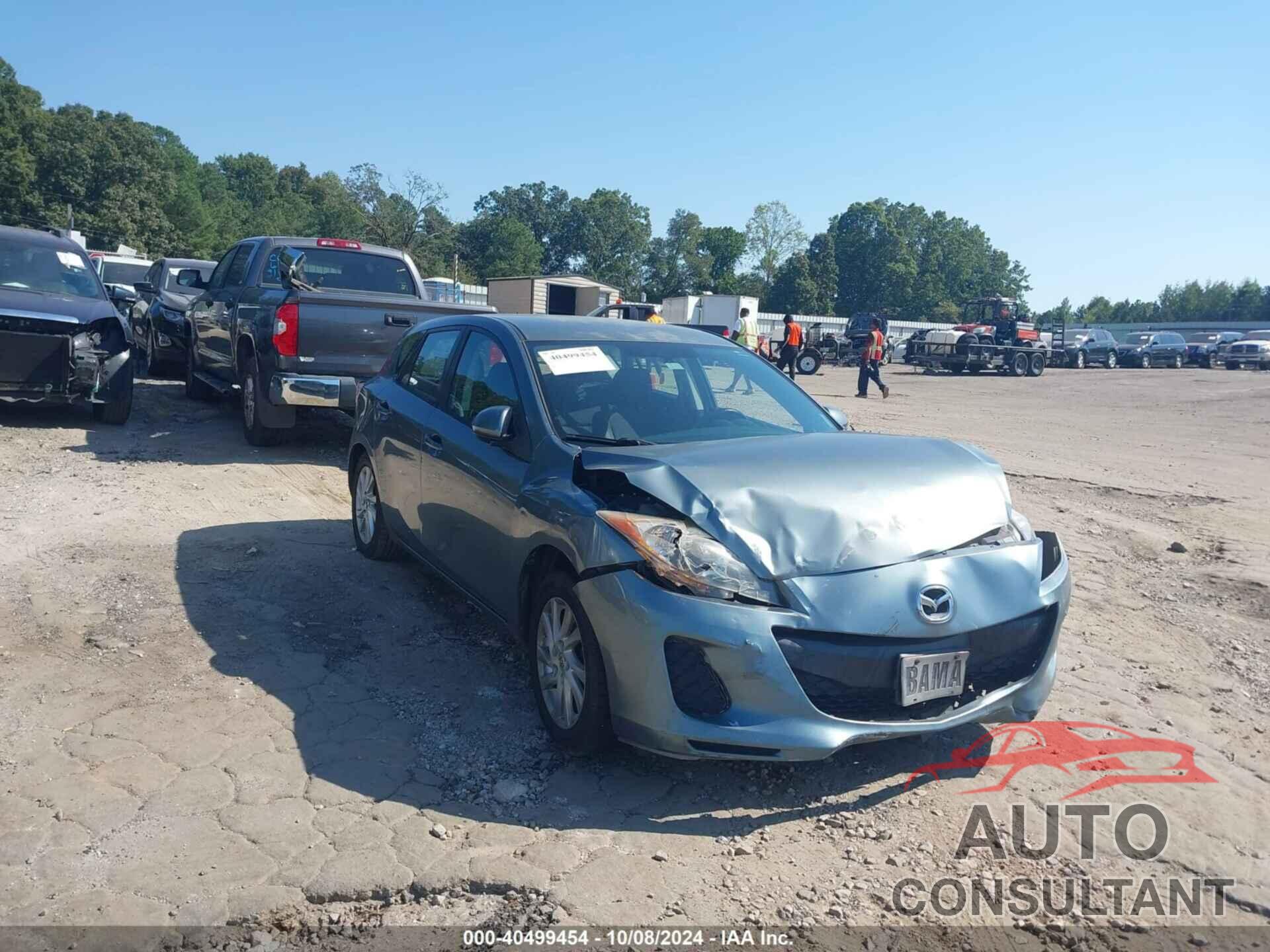 MAZDA MAZDA3 2012 - JM1BL1L83C1642038