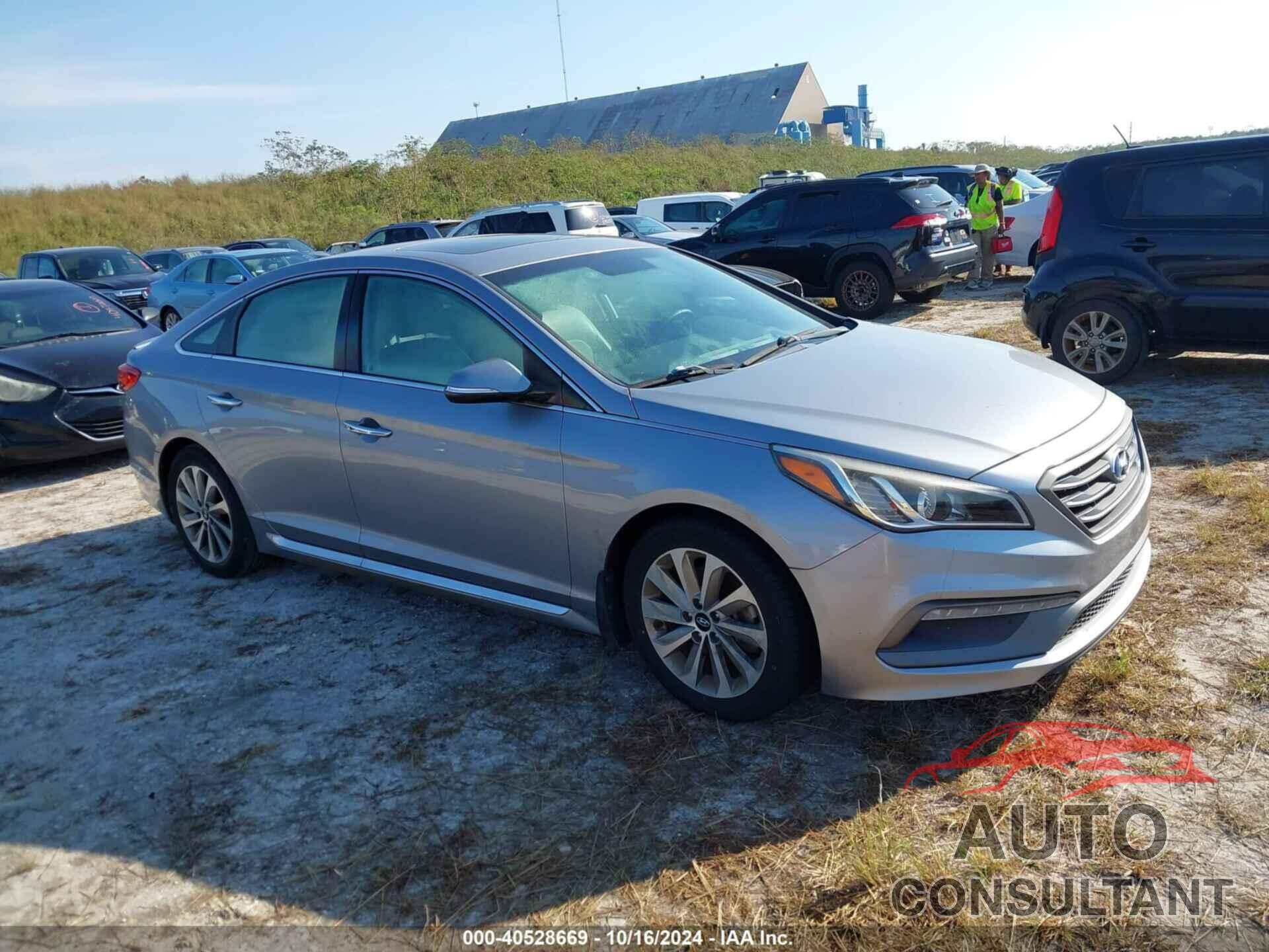 HYUNDAI SONATA 2017 - 5NPE34AF9HH582041