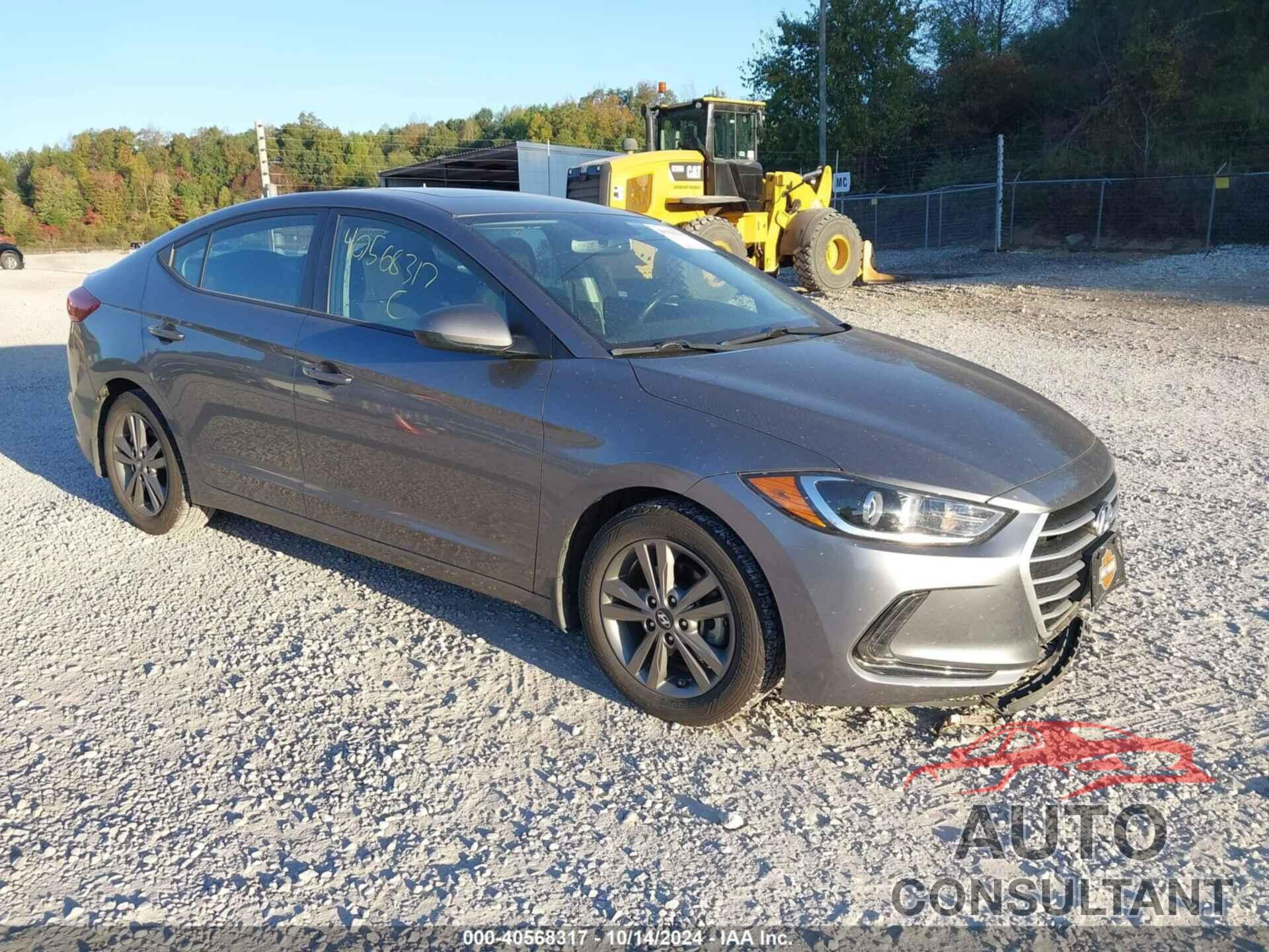 HYUNDAI ELANTRA 2018 - 5NPD84LF9JH267451