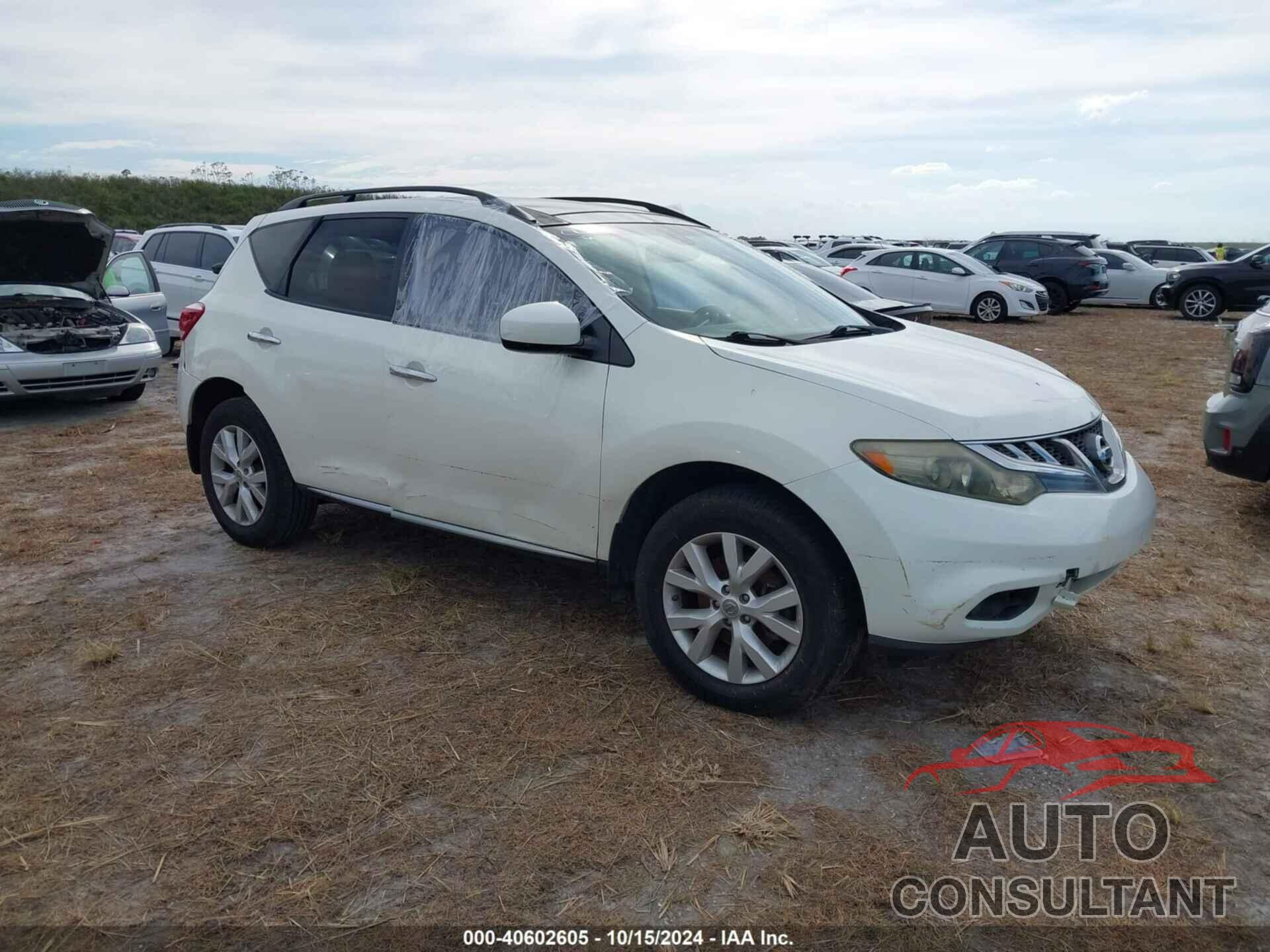 NISSAN MURANO 2014 - JN8AZ1MU5EW419869