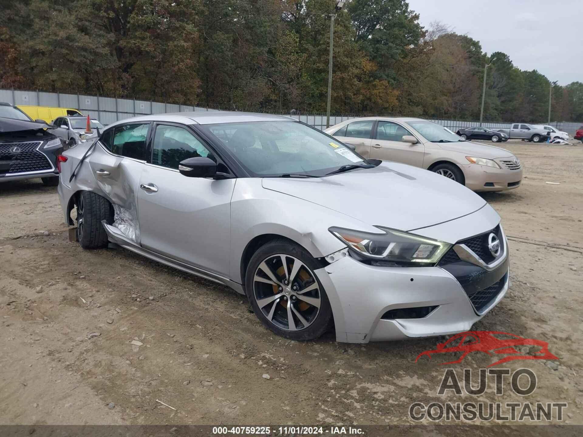 NISSAN MAXIMA 2018 - 1N4AA6AP8JC384485