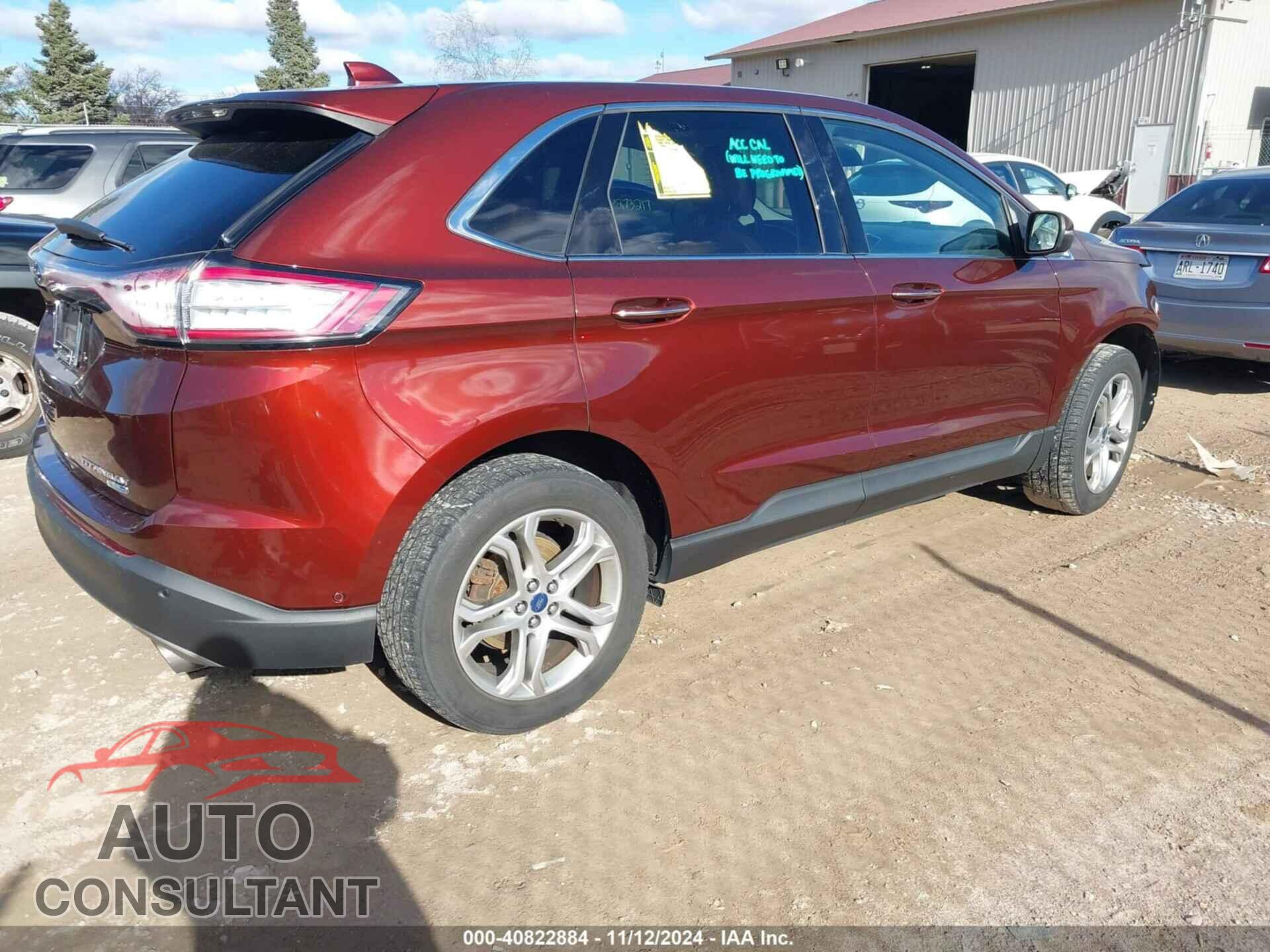 FORD EDGE 2016 - 2FMPK4K92GBB93106