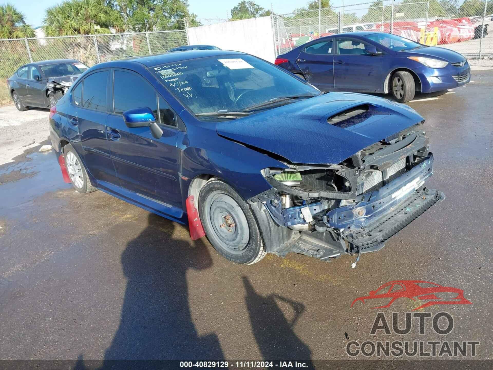 SUBARU WRX 2015 - JF1VA1D64F9803220