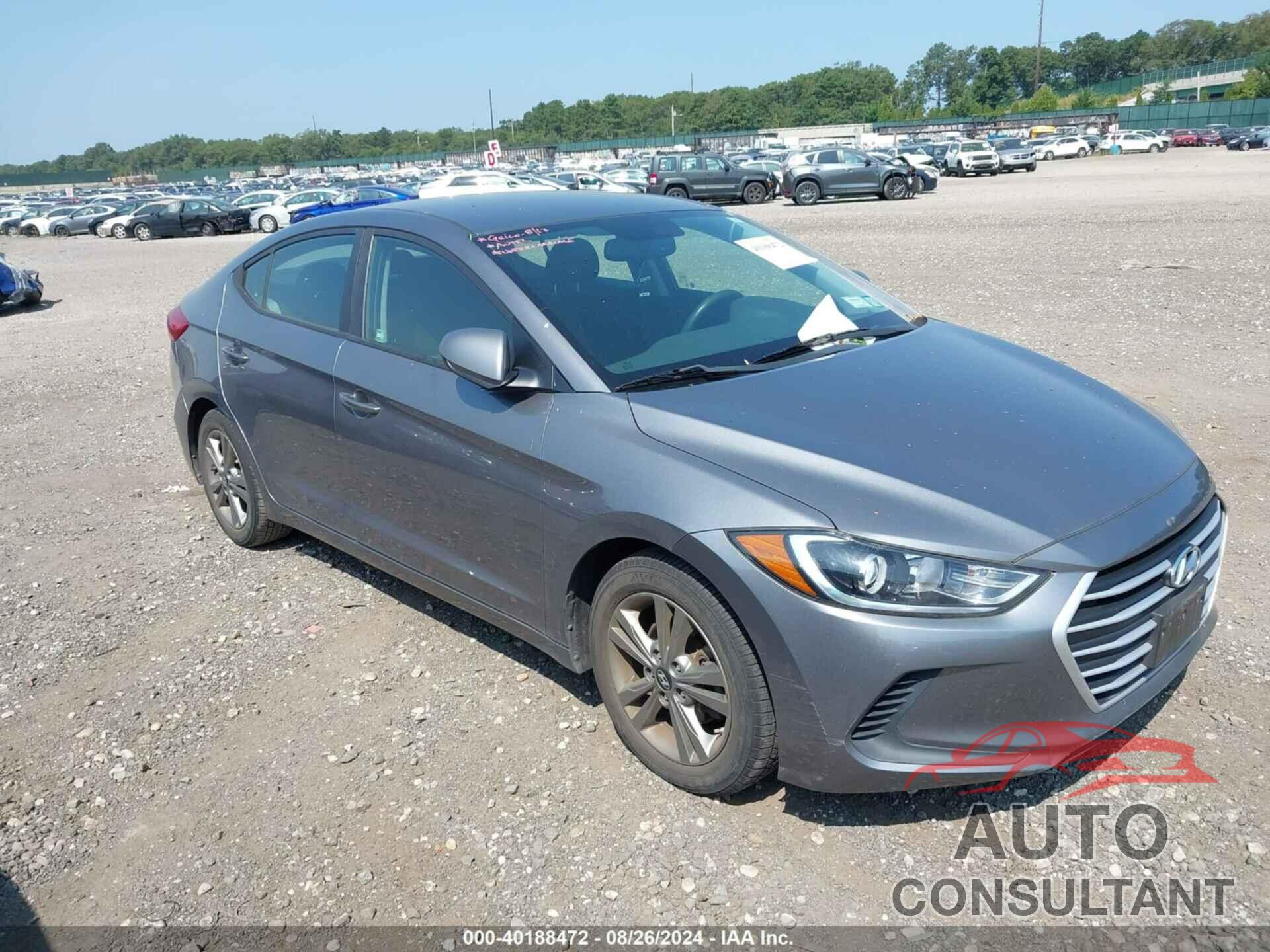 HYUNDAI ELANTRA 2018 - 5NPD84LF2JH253620