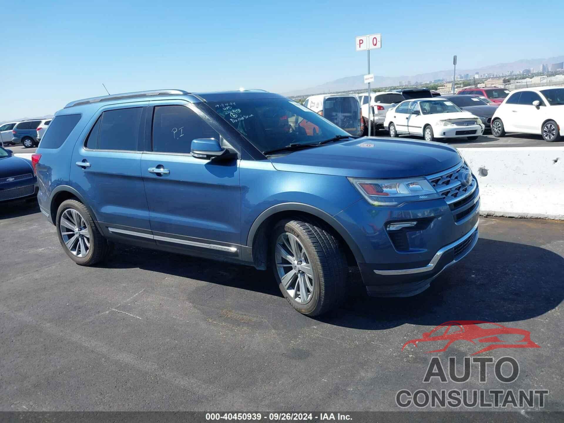 FORD EXPLORER 2018 - 1FM5K7F81JGB33666