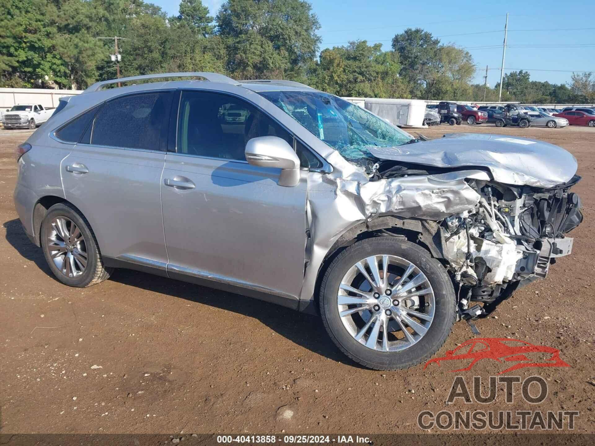 LEXUS RX 350 2013 - 2T2ZK1BA6DC111544