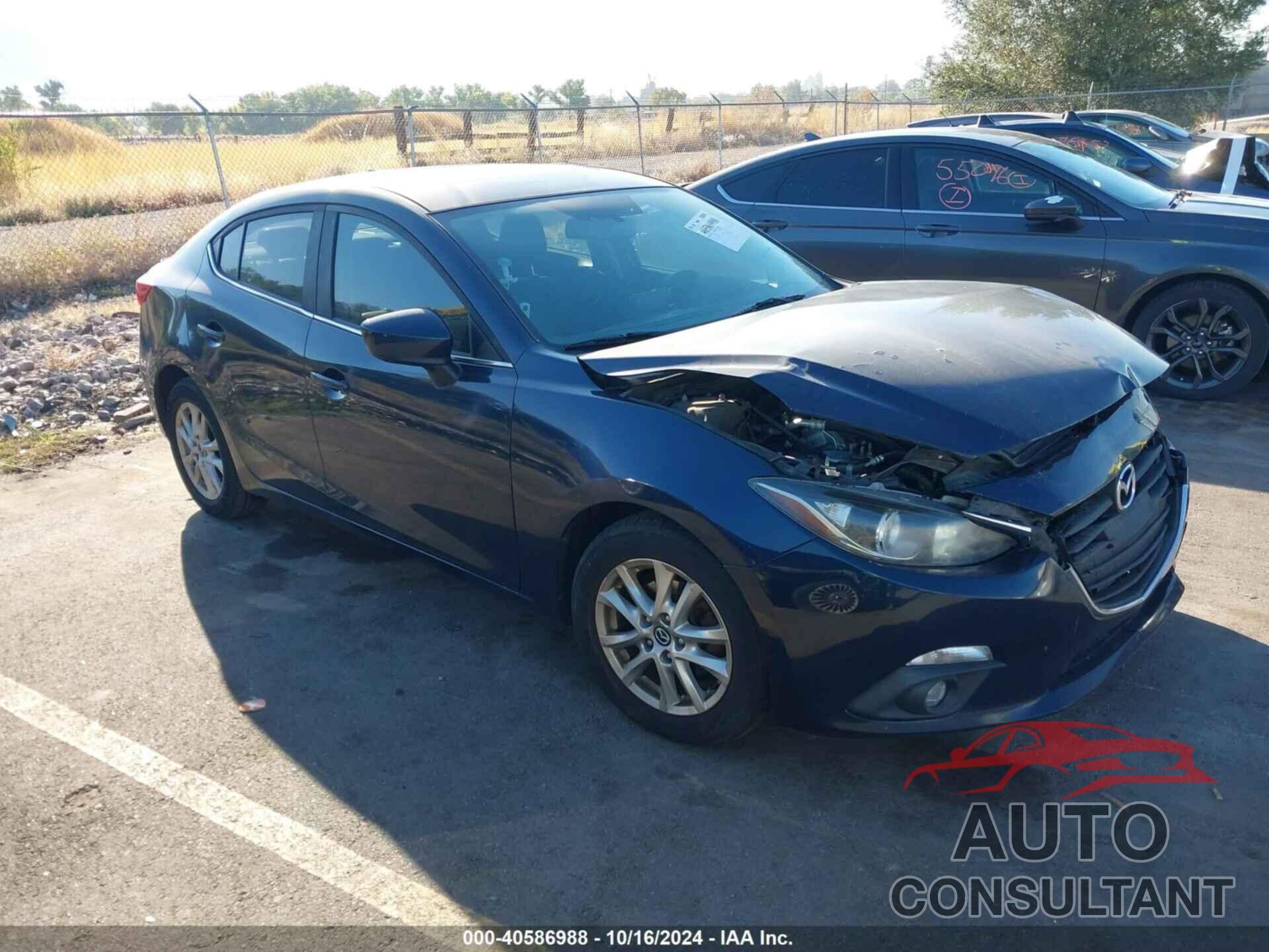 MAZDA MAZDA3 2016 - JM1BM1X76G1290724