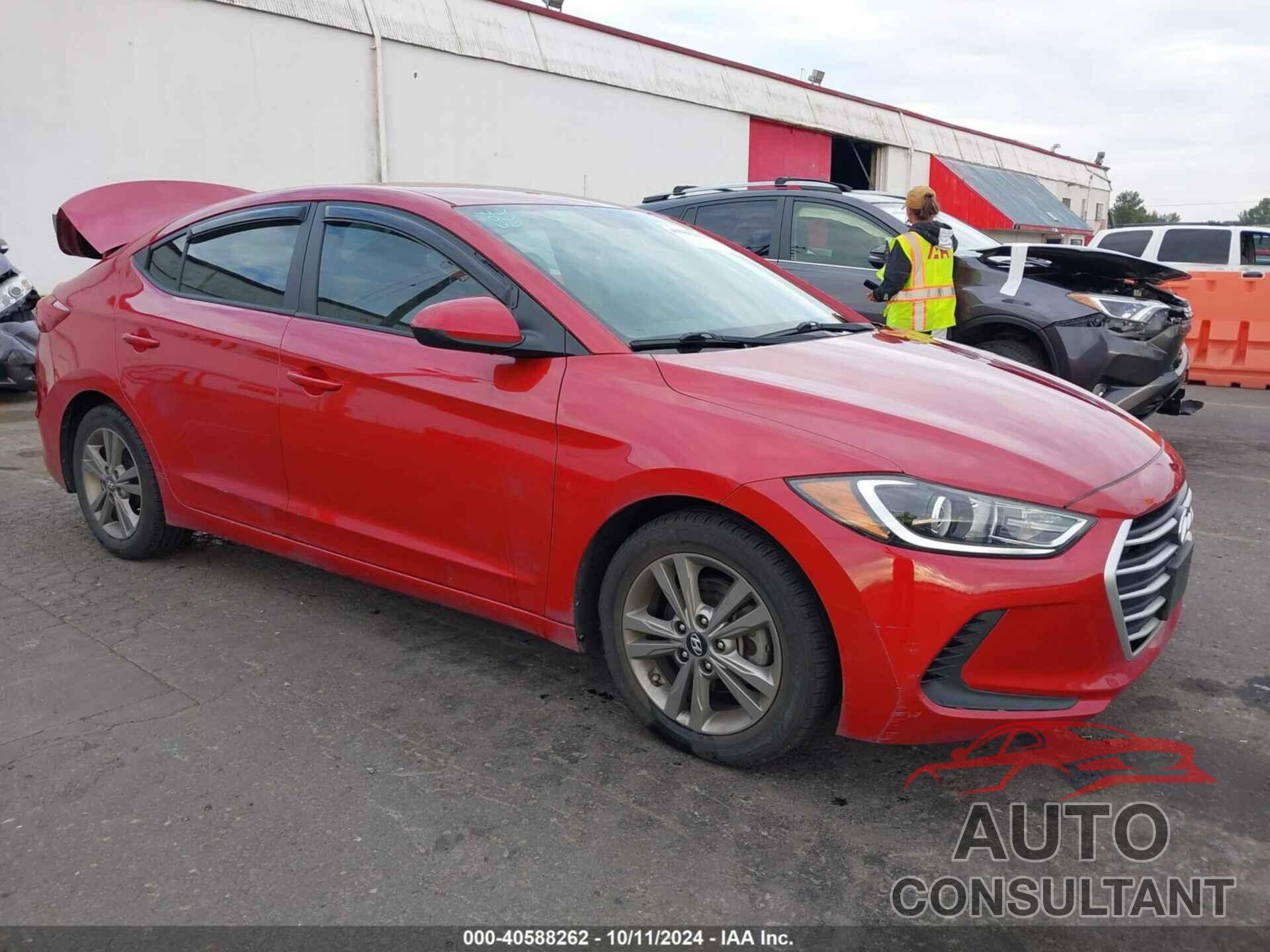HYUNDAI ELANTRA 2017 - 5NPD84LF6HH172274