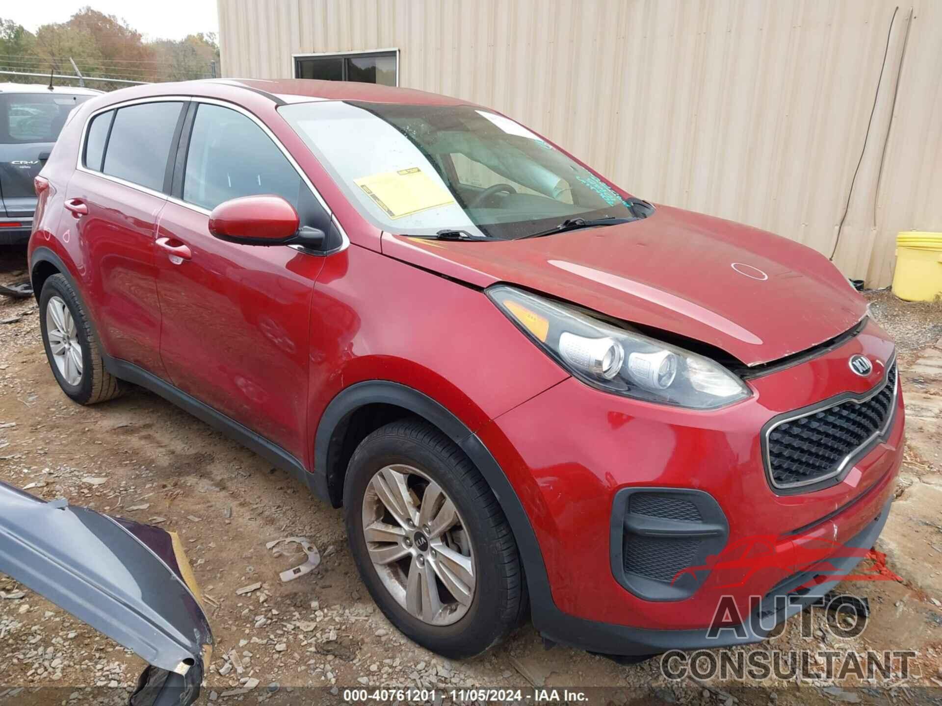 KIA SPORTAGE 2019 - KNDPM3AC1K7625515