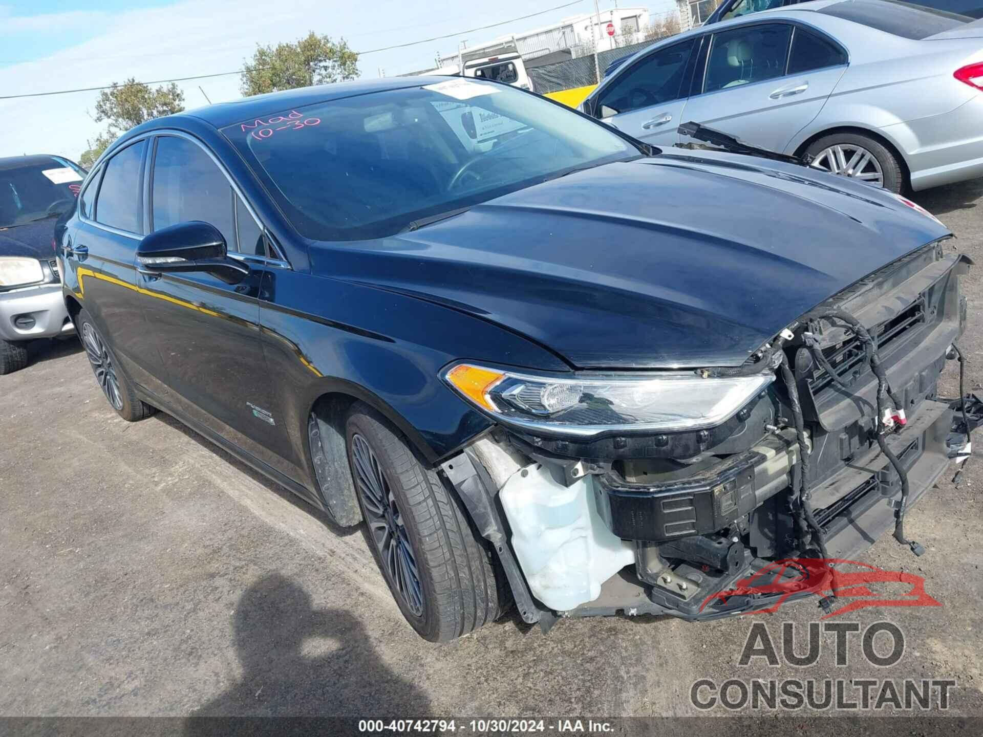 FORD FUSION ENERGI 2017 - 3FA6P0SU5HR275628