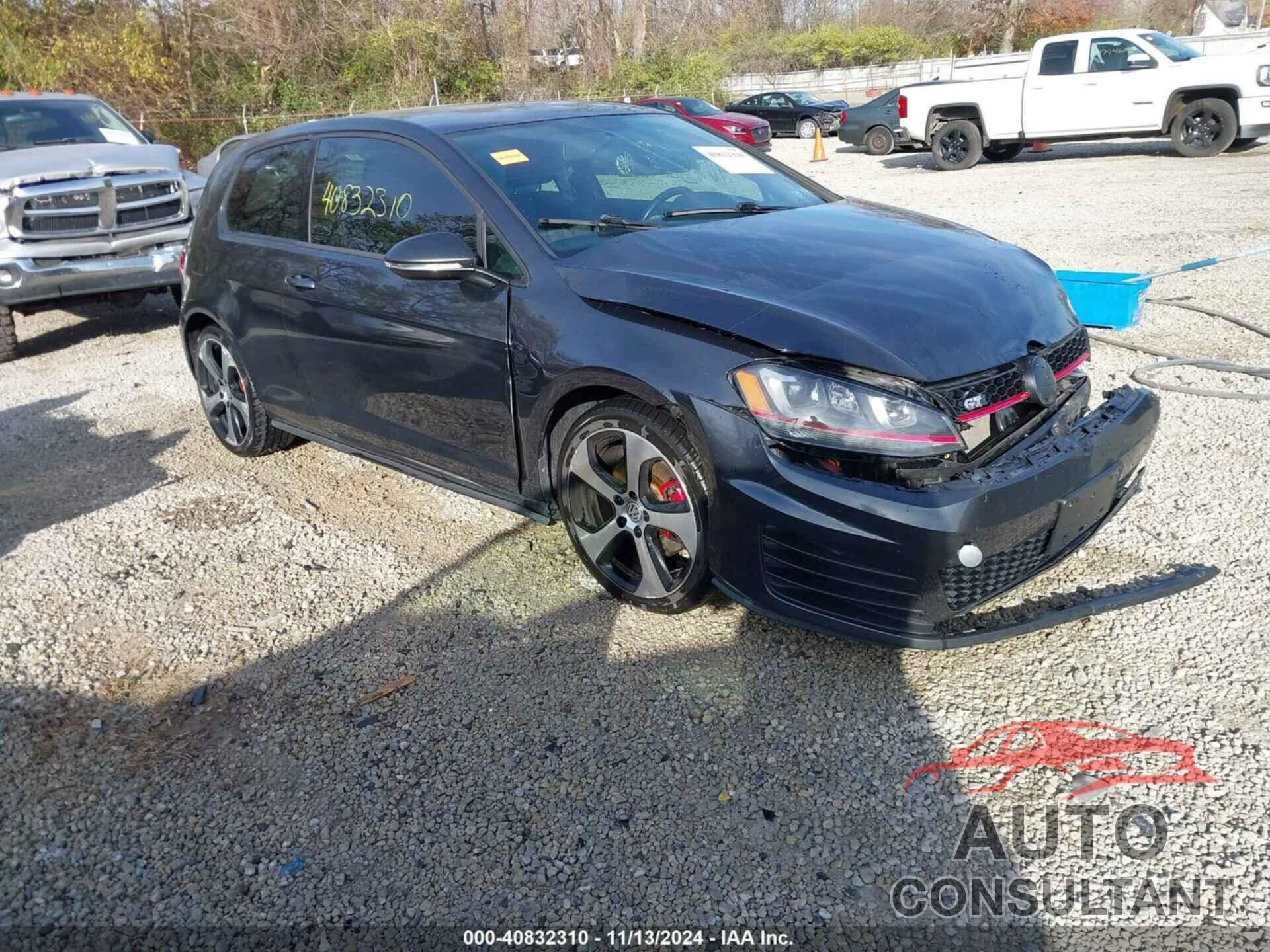 VOLKSWAGEN GOLF GTI 2015 - 3VWYT7AU7FM074314