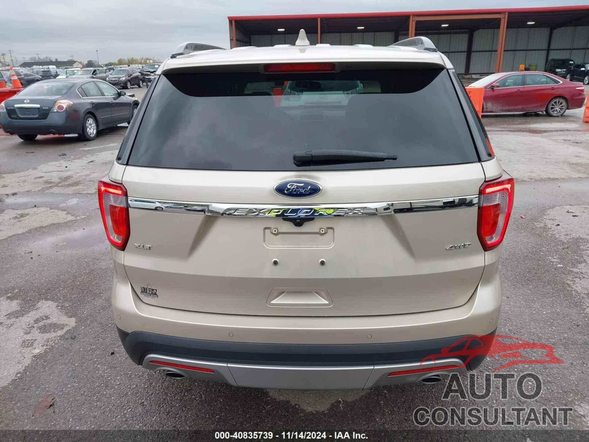 FORD EXPLORER 2017 - 1FM5K8D86HGA99193