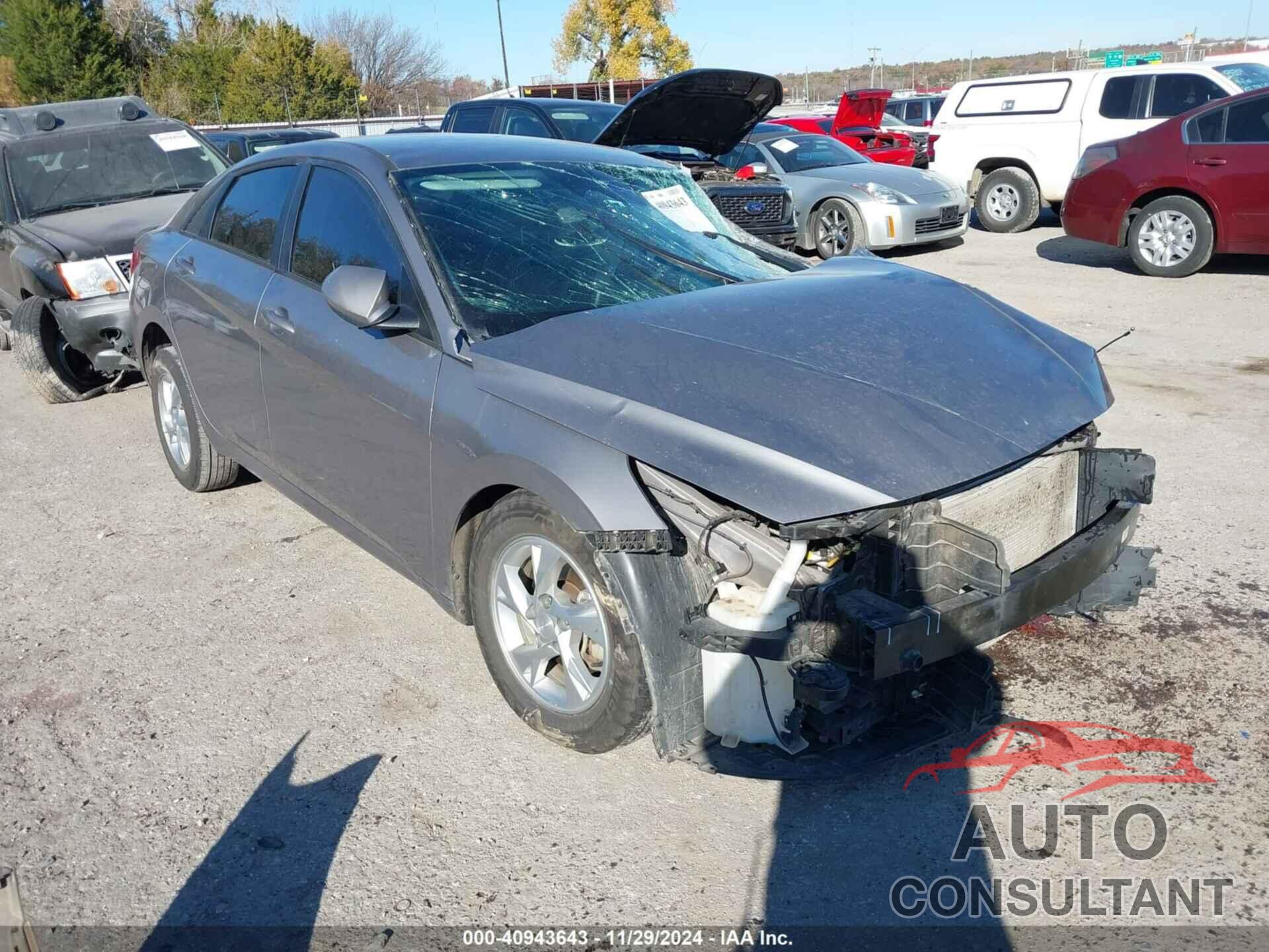 HYUNDAI ELANTRA 2021 - KMHLL4AG4MU196641