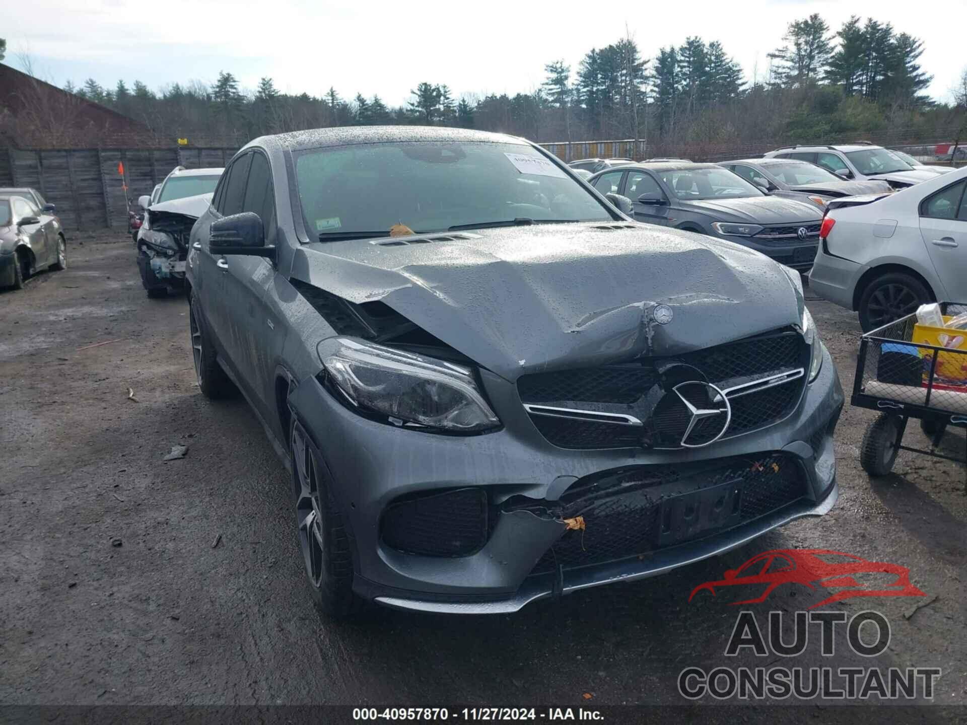 MERCEDES-BENZ AMG GLE 43 COUPE 2017 - 4JGED6EBXHA076303