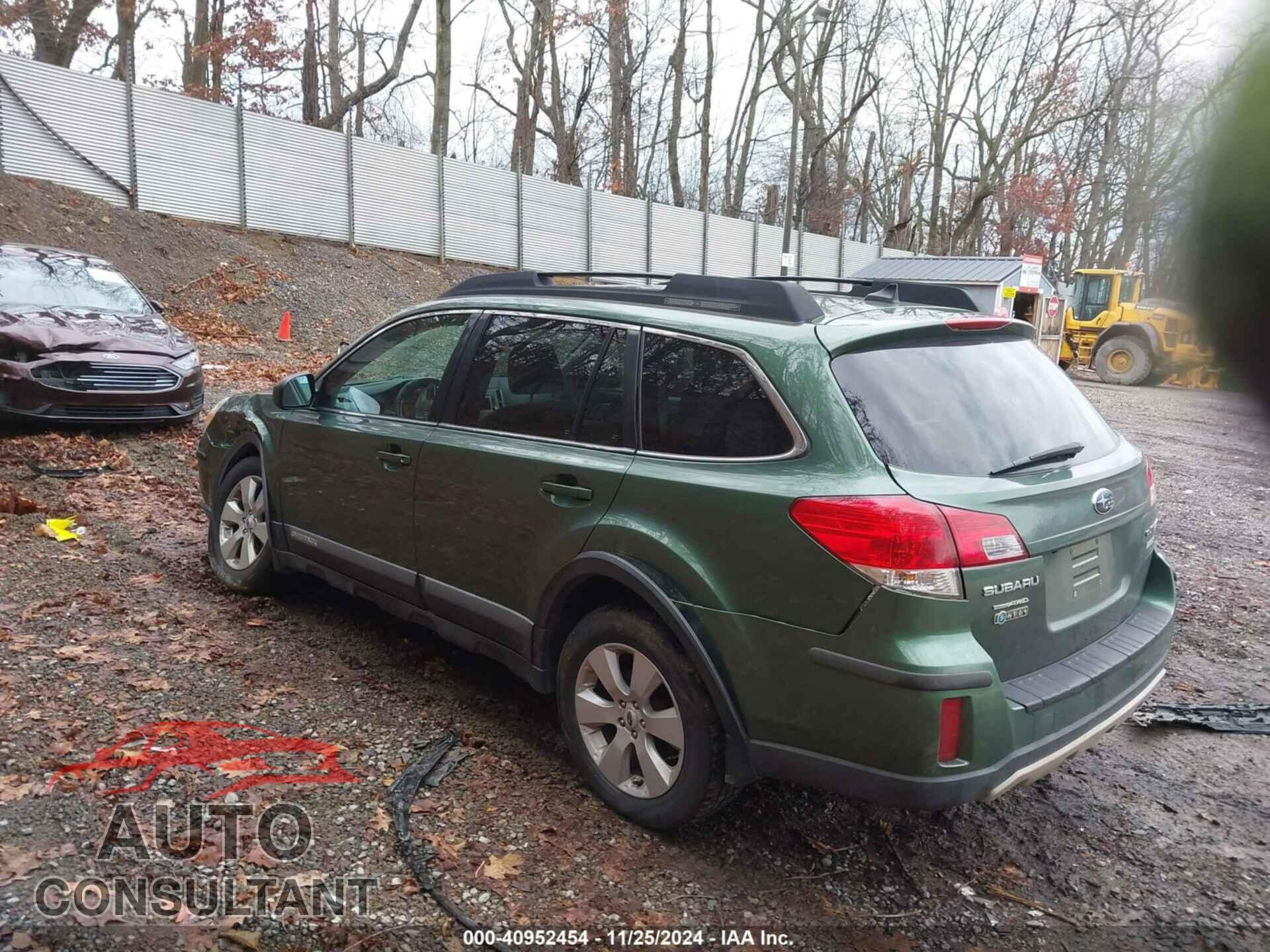 SUBARU OUTBACK 2012 - 4S4BRBKC8C3224813