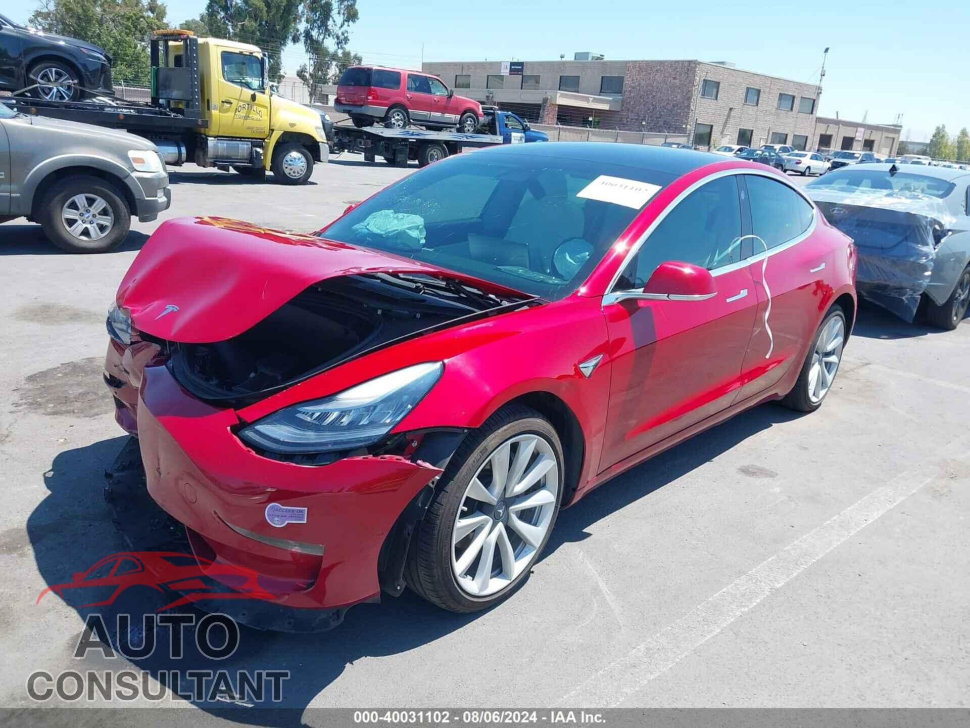 TESLA MODEL 3 2019 - 5YJ3E1EB9KF450877