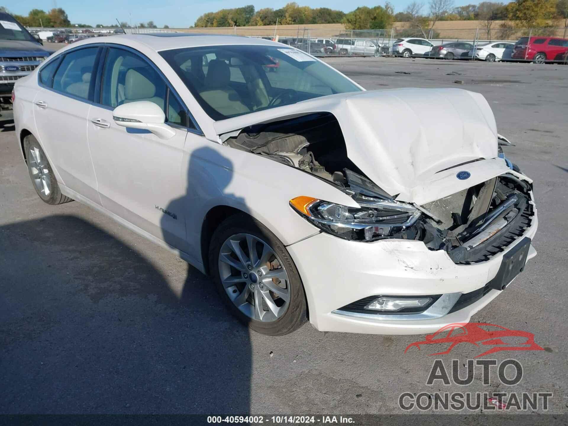 FORD FUSION HYBRID 2017 - 3FA6P0LUXHR266910