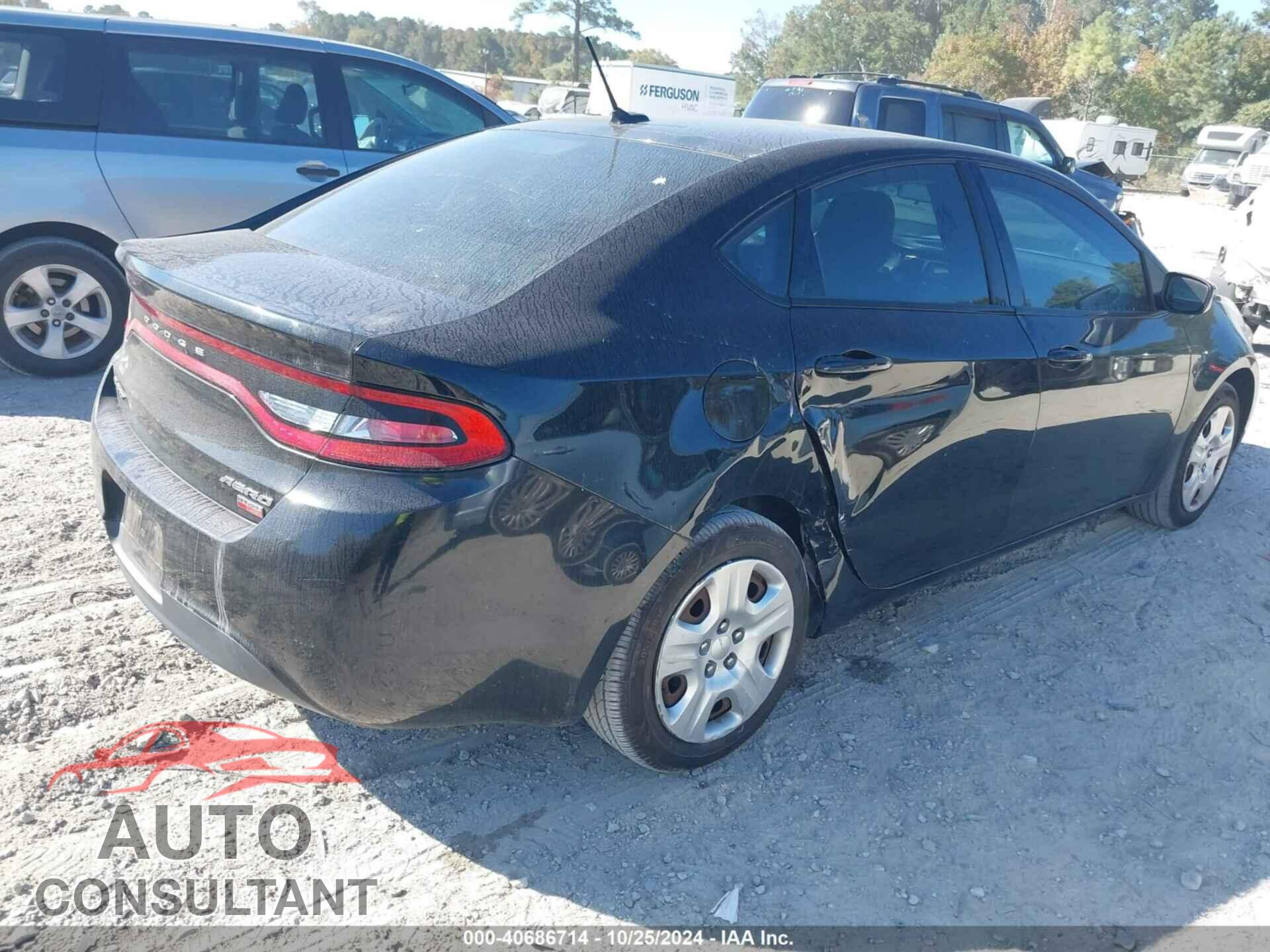 DODGE DART 2013 - 1C3CDFAH7DD306754