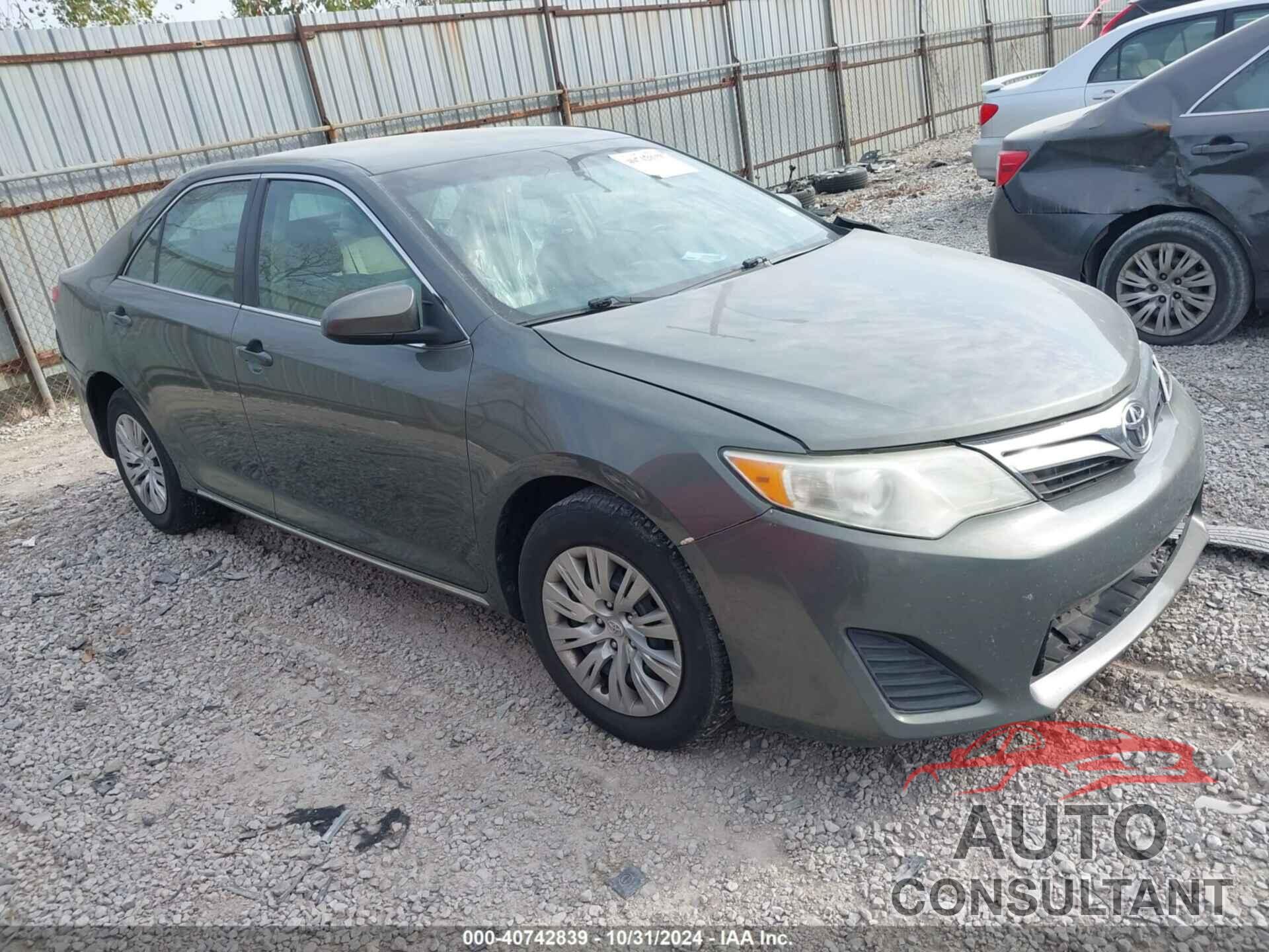 TOYOTA CAMRY 2013 - 4T1BF1FK7DU718807