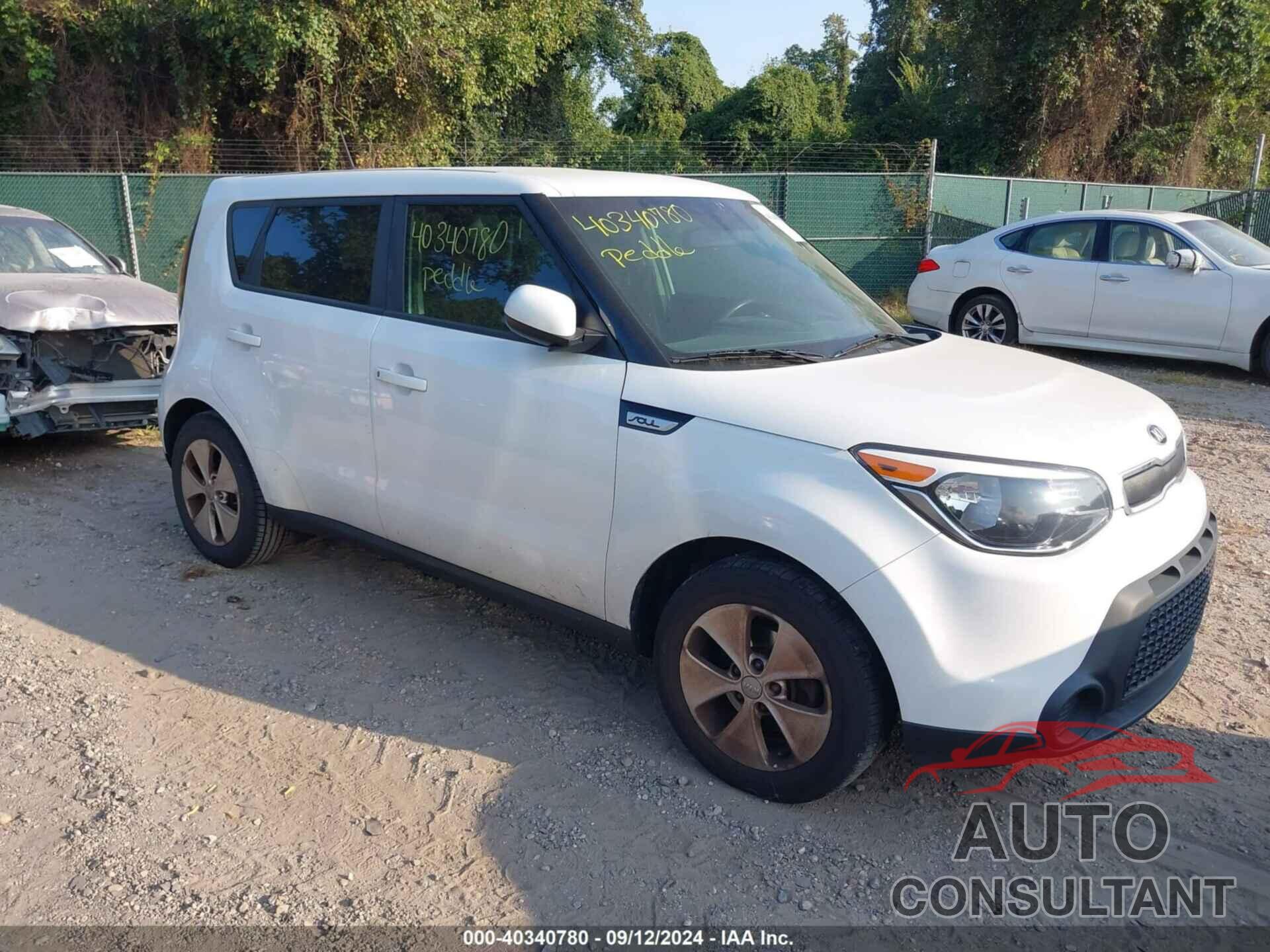 KIA SOUL 2016 - KNDJN2A25G7359329