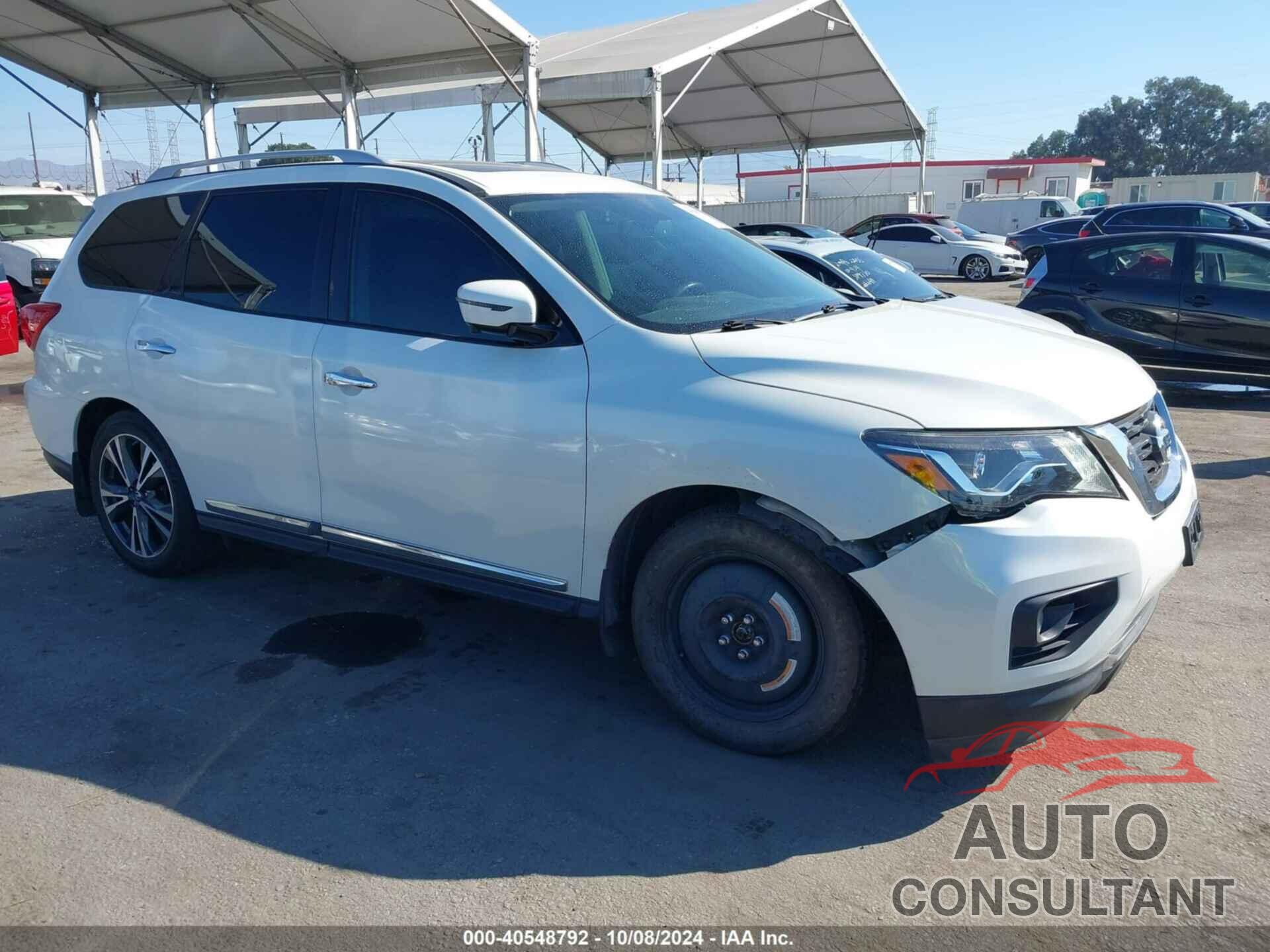 NISSAN PATHFINDER 2019 - 5N1DR2MN0KC580680