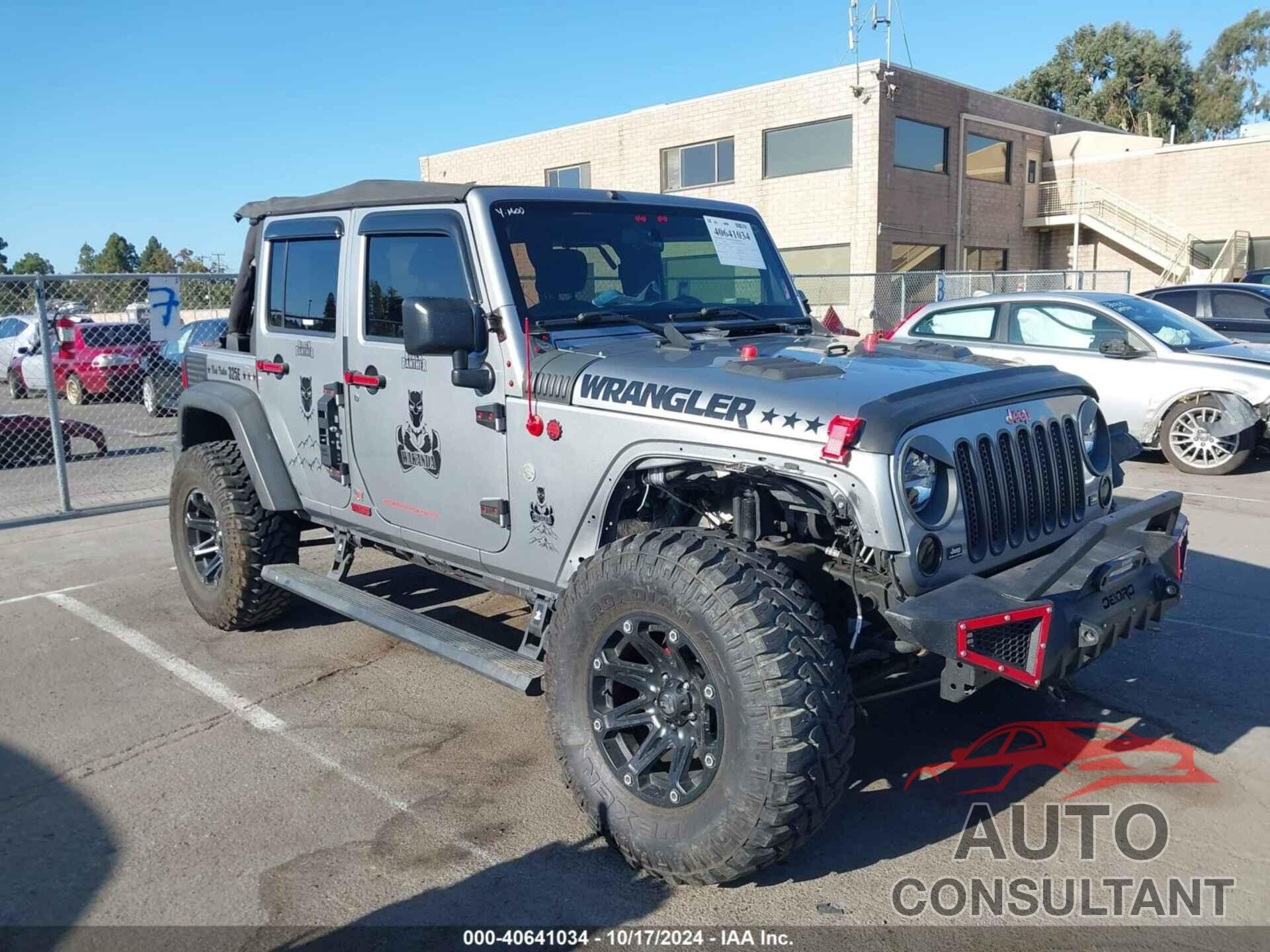 JEEP WRANGLER UNLIMITED 2015 - 1C4BJWDG7FL587014