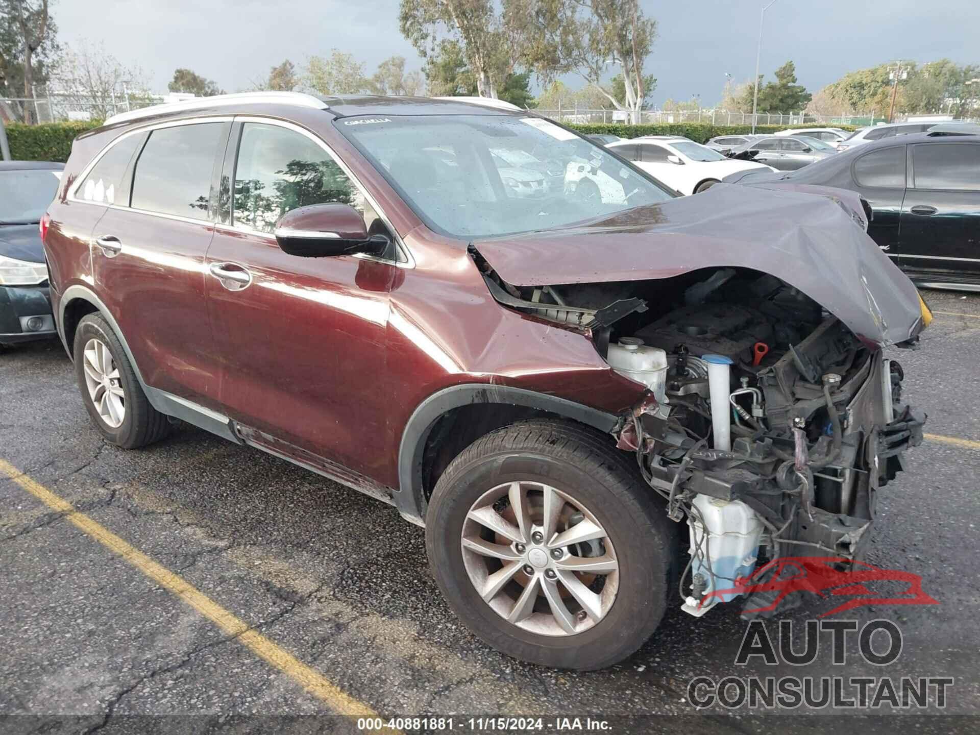 KIA SORENTO 2018 - 5XYPG4A37JG364163