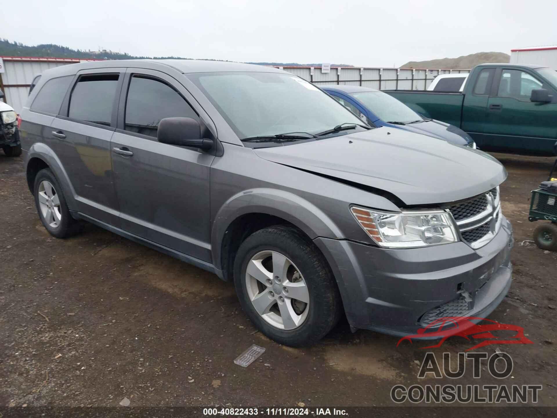 DODGE JOURNEY 2013 - 3C4PDCAB3DT532002