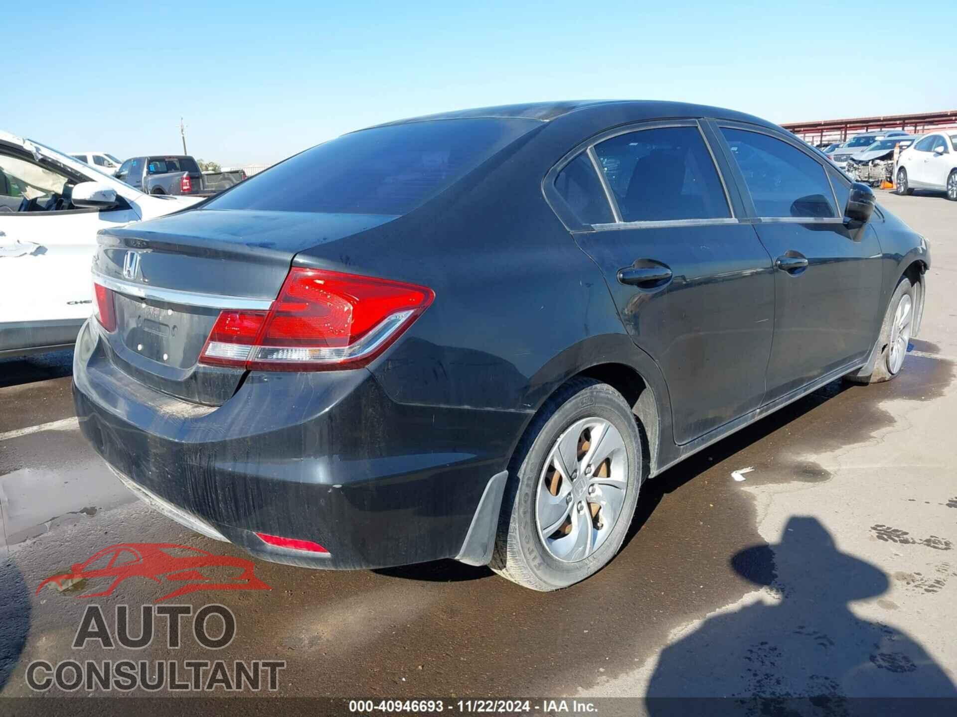 HONDA CIVIC 2014 - 2HGFB2F5XEH548773