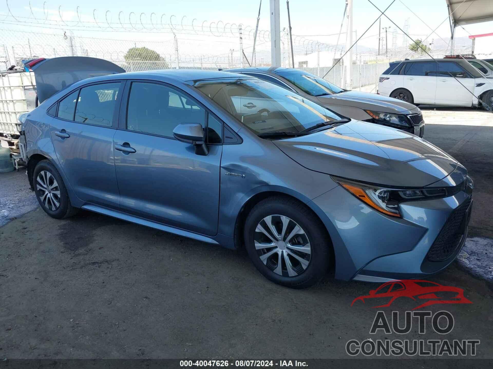 TOYOTA COROLLA 2020 - JTDEBRBE3LJ023736